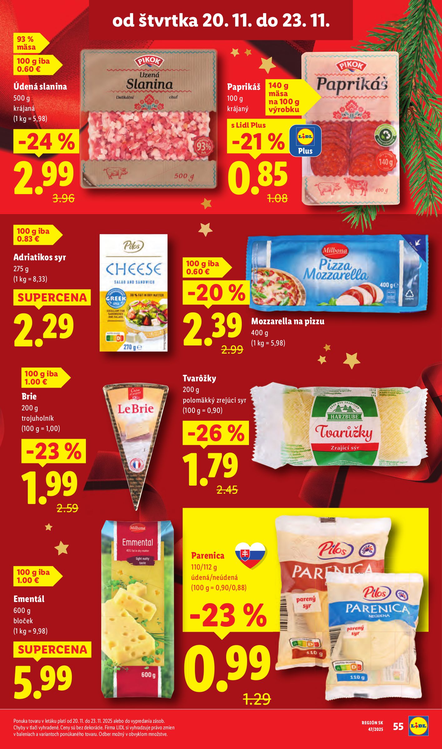lidl - Leták Lidl platný od 20.11. do 23.11. - page: 25