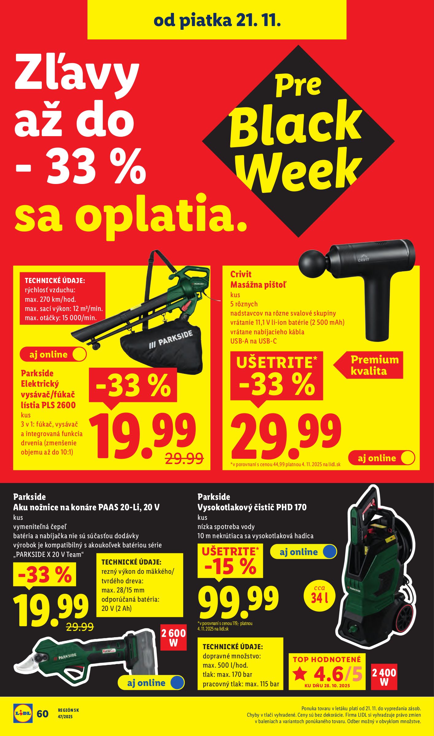 lidl - Leták Lidl platný od 20.11. do 23.11. - page: 45