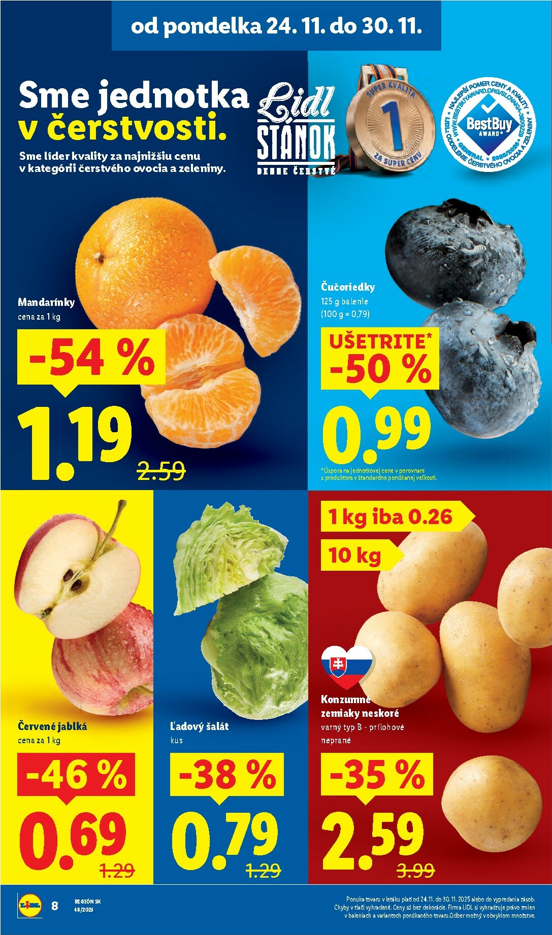 lidl - Leták Lidl platný od 24.11. do 30.11. - page: 8