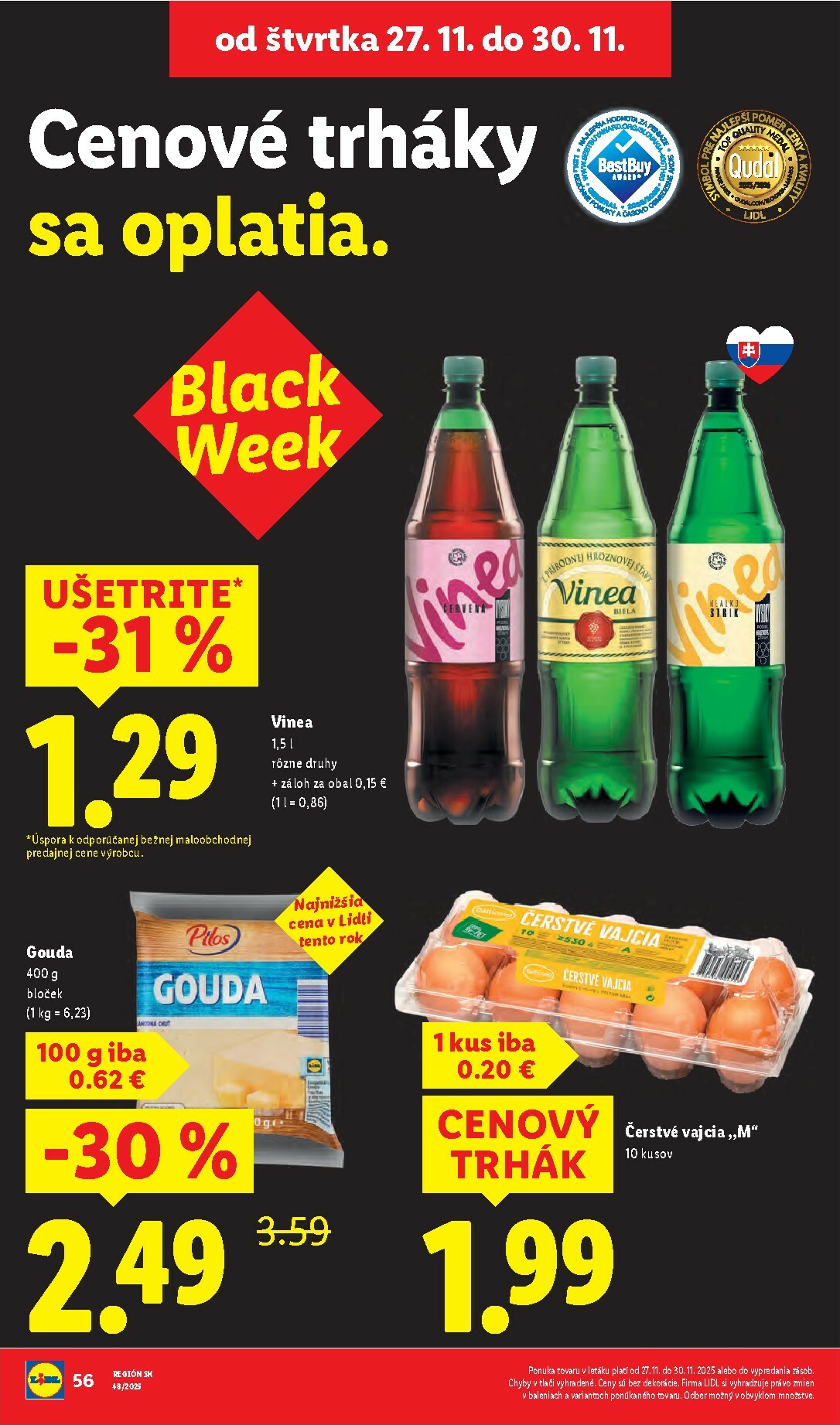 lidl - Leták Lidl platný od 24.11. do 30.11. - page: 56