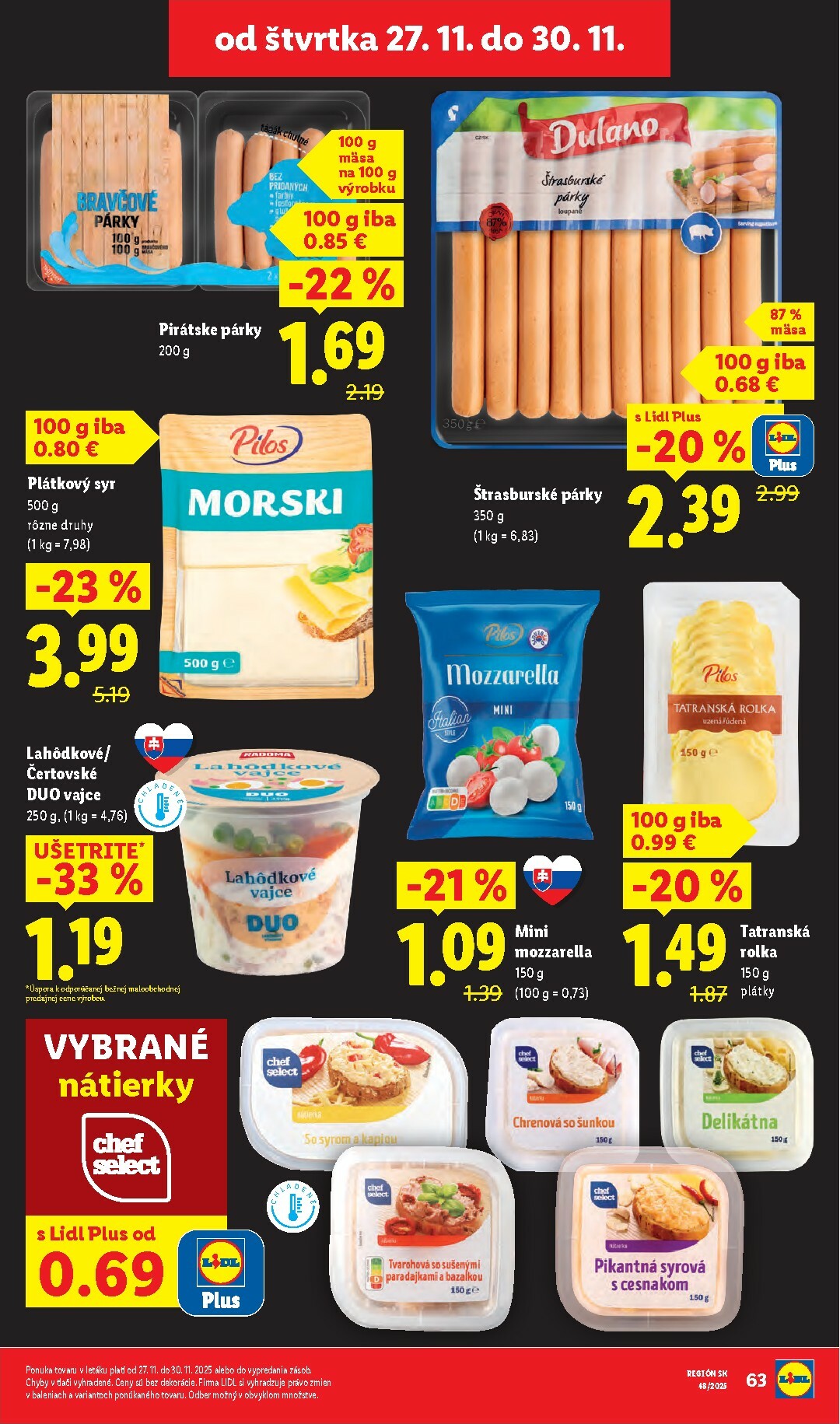lidl - Leták Lidl platný od 24.11. do 30.11. - page: 63