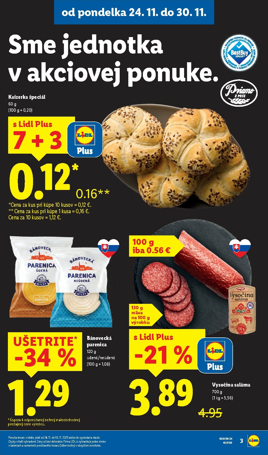 lidl - Leták Lidl platný od 24.11. do 30.11. - page: 3