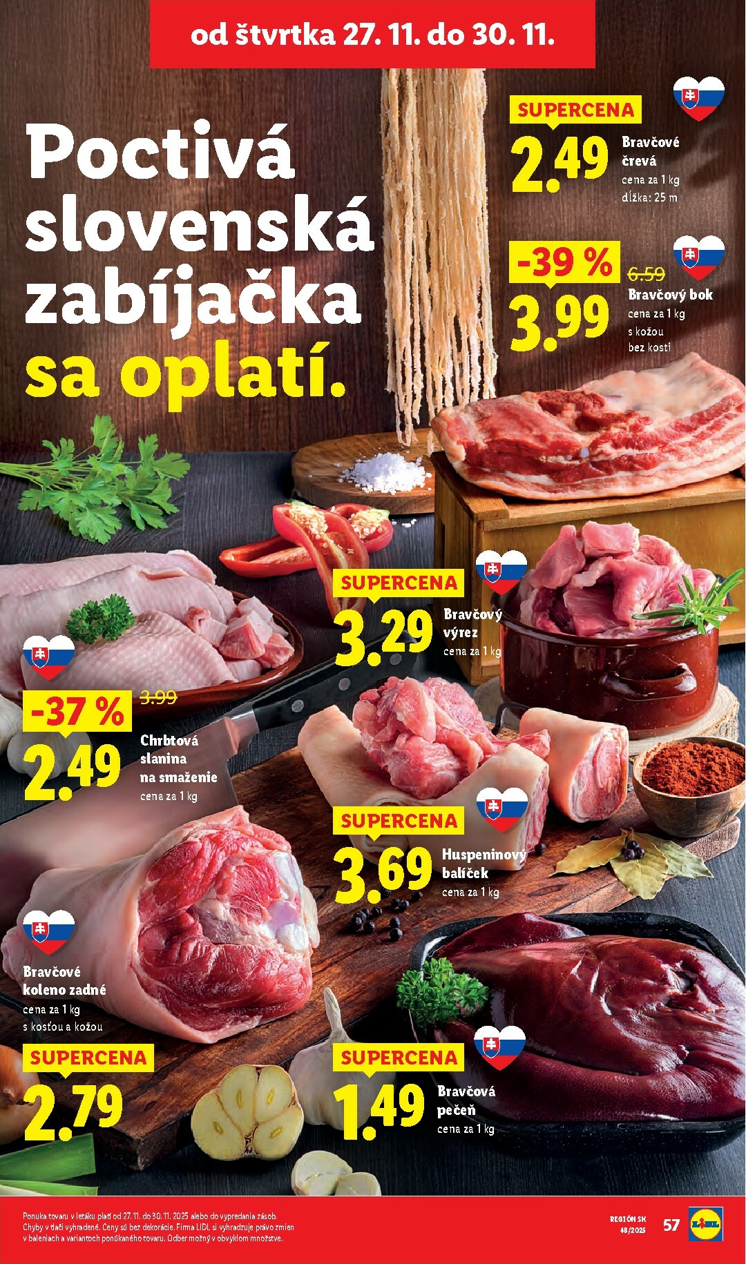 lidl - Leták Lidl platný od 24.11. do 30.11. - page: 57
