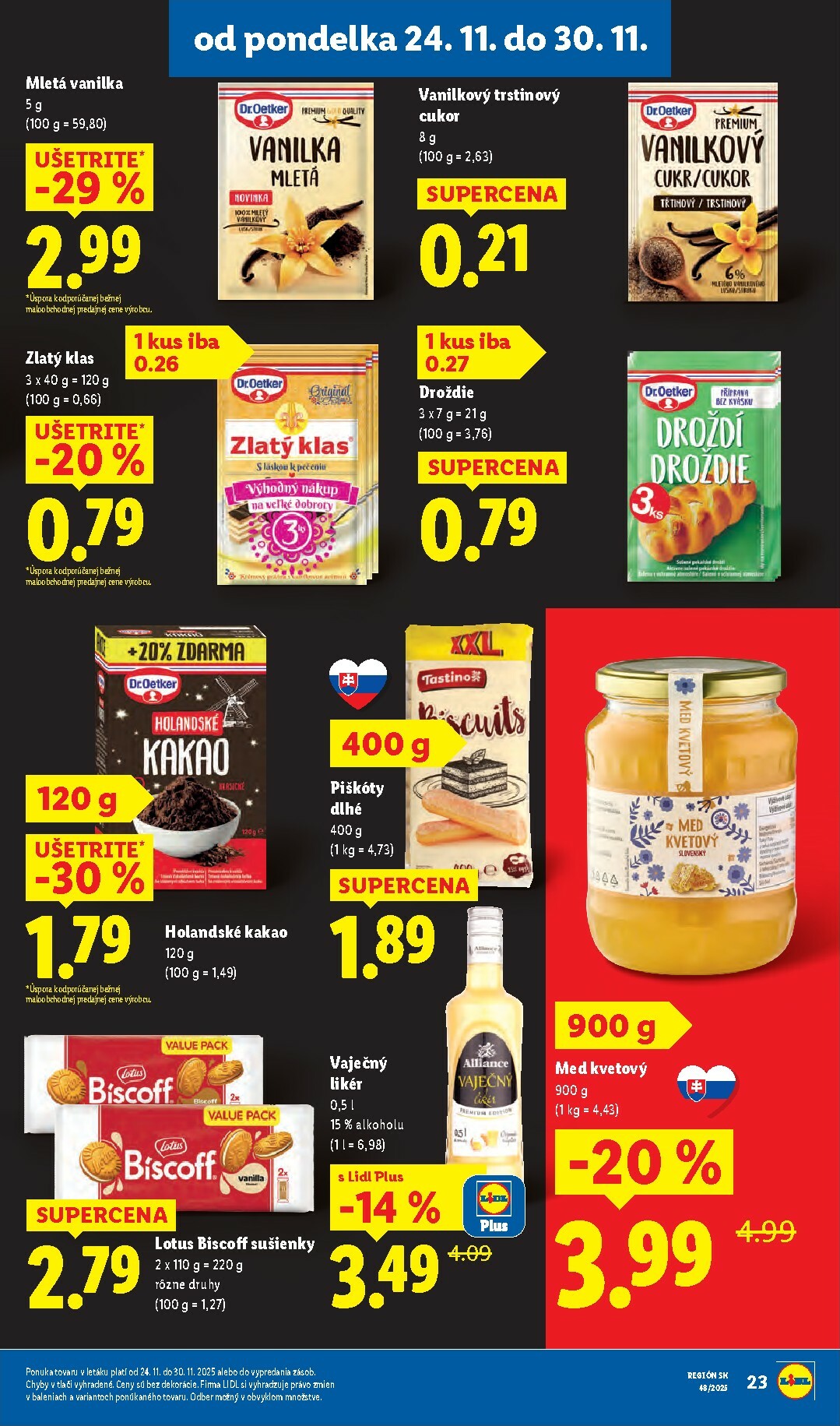 lidl - Leták Lidl platný od 24.11. do 30.11. - page: 25