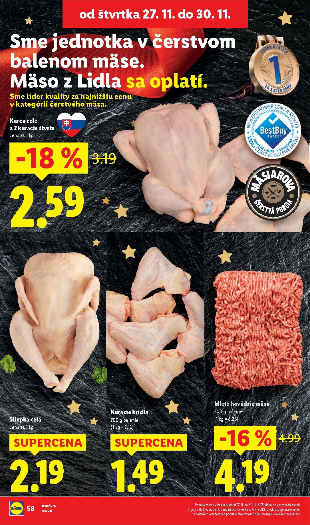 lidl - Leták Lidl platný od 24.11. do 30.11. - page: 58