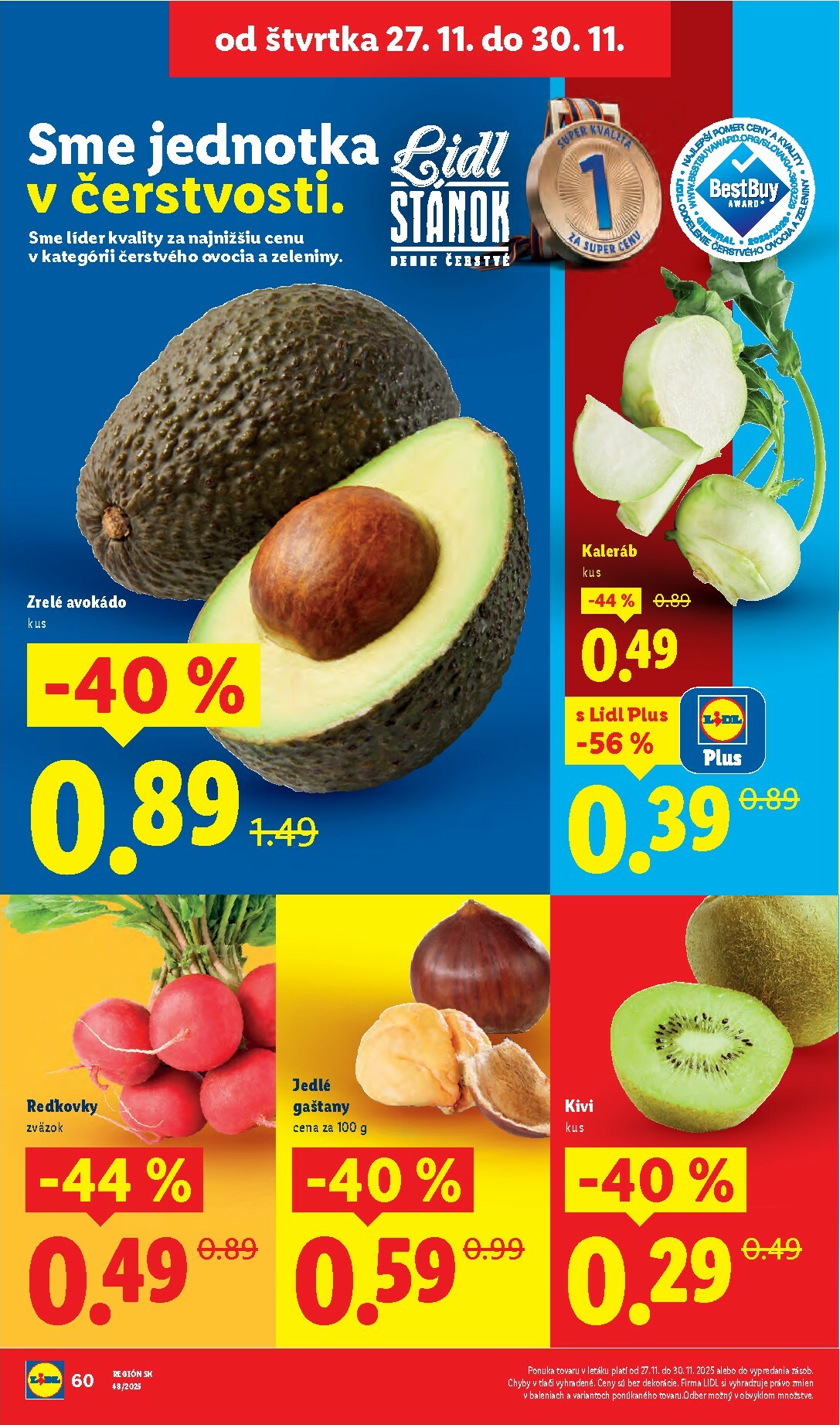 lidl - Leták Lidl platný od 24.11. do 30.11. - page: 60
