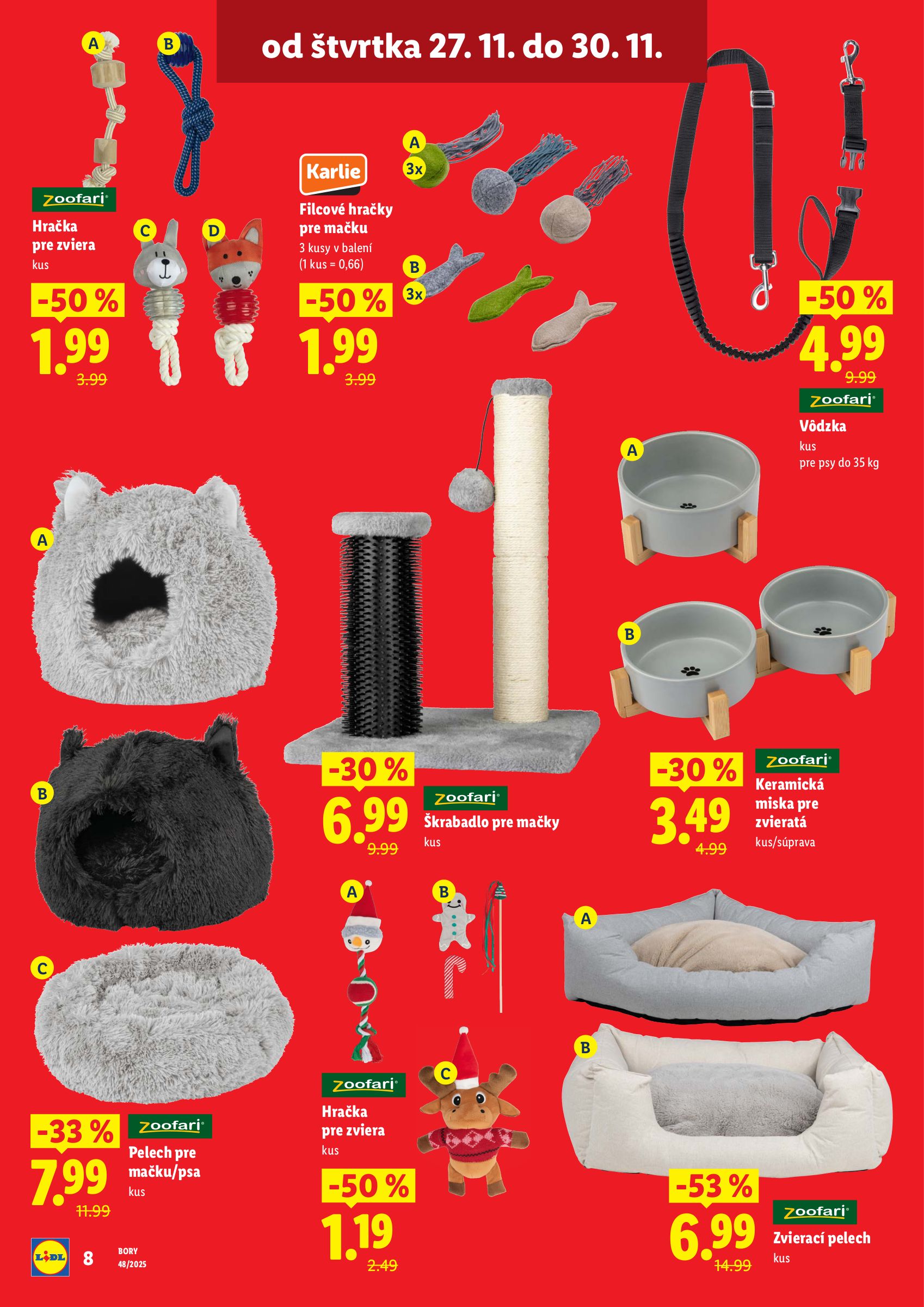 lidl - Leták Lidl - Nová predajňa v Boroch platný od 27.11. do 30.11. - page: 8