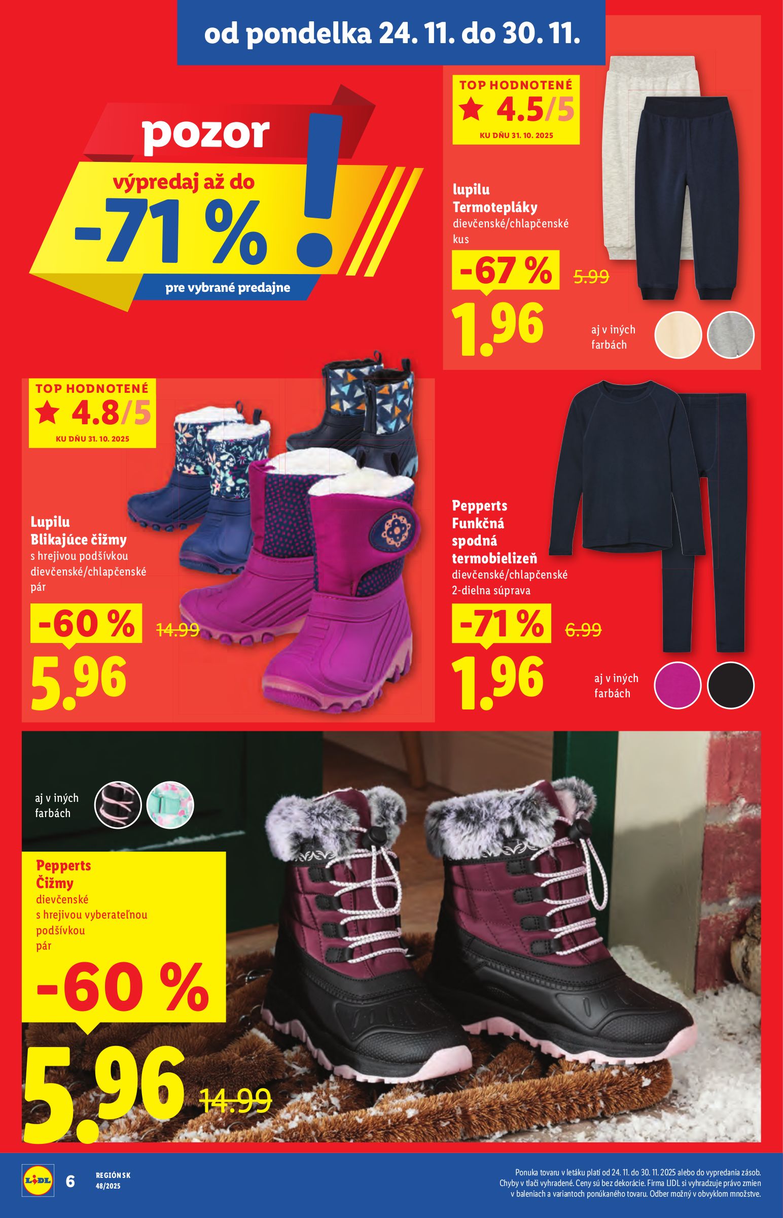 lidl - Leták Lidl - Špeciálne akcie - vybrané predajne platný od 24.11. do 30.11. - page: 8