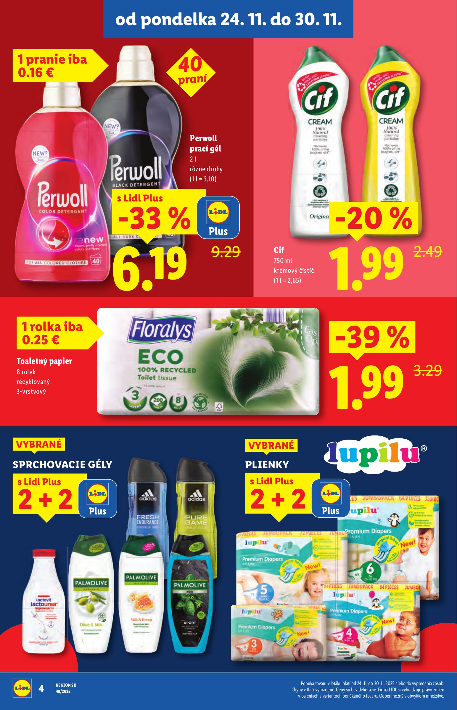 lidl - Leták Lidl - Špeciálne akcie - vybrané predajne platný od 24.11. do 30.11. - page: 6