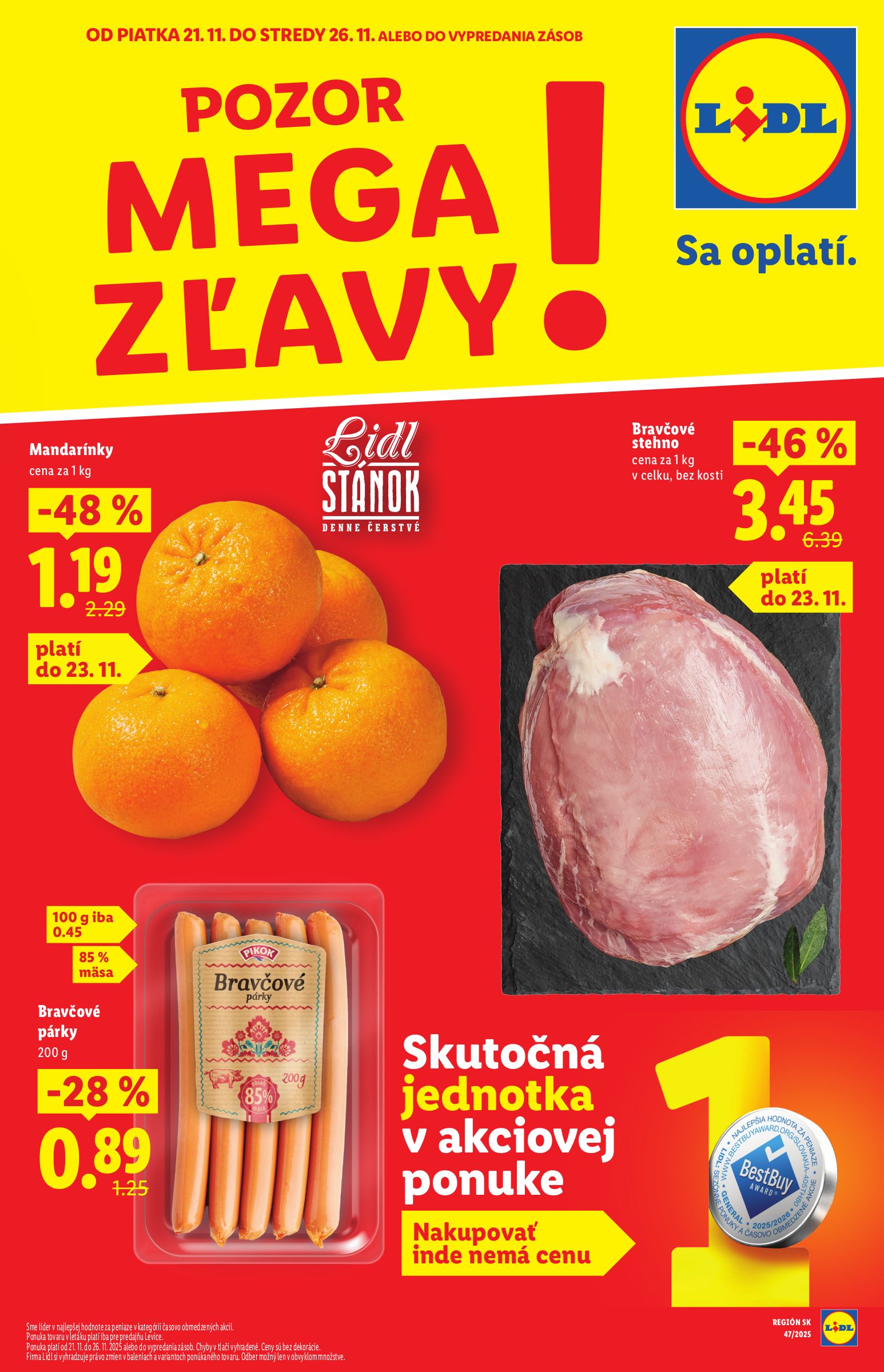 lidl - Leták Lidl - Špeciálne akcie - vybrané predajne platný od 24.11. do 30.11. - page: 2