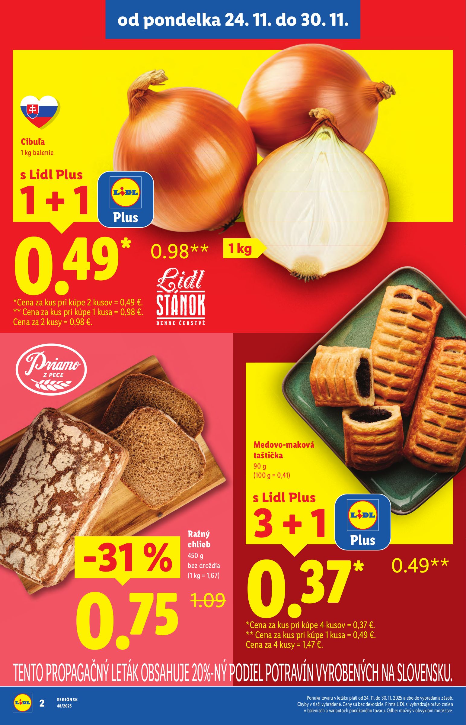 lidl - Leták Lidl - Špeciálne akcie - vybrané predajne platný od 24.11. do 30.11. - page: 4