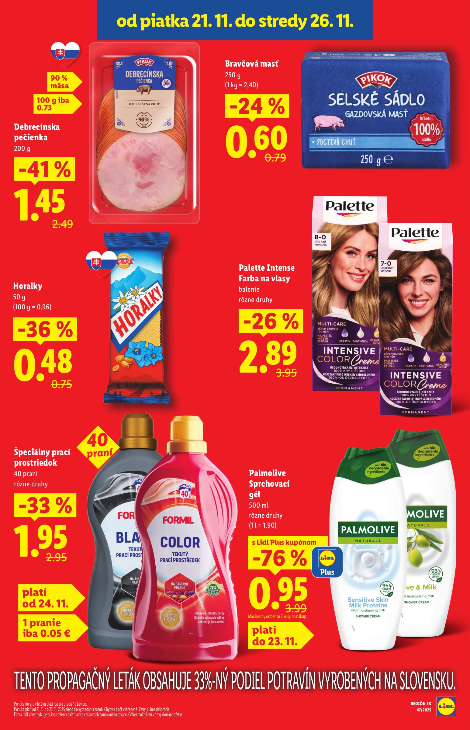 lidl - Leták Lidl - Špeciálne akcie - vybrané predajne platný od 24.11. do 30.11. - page: 3