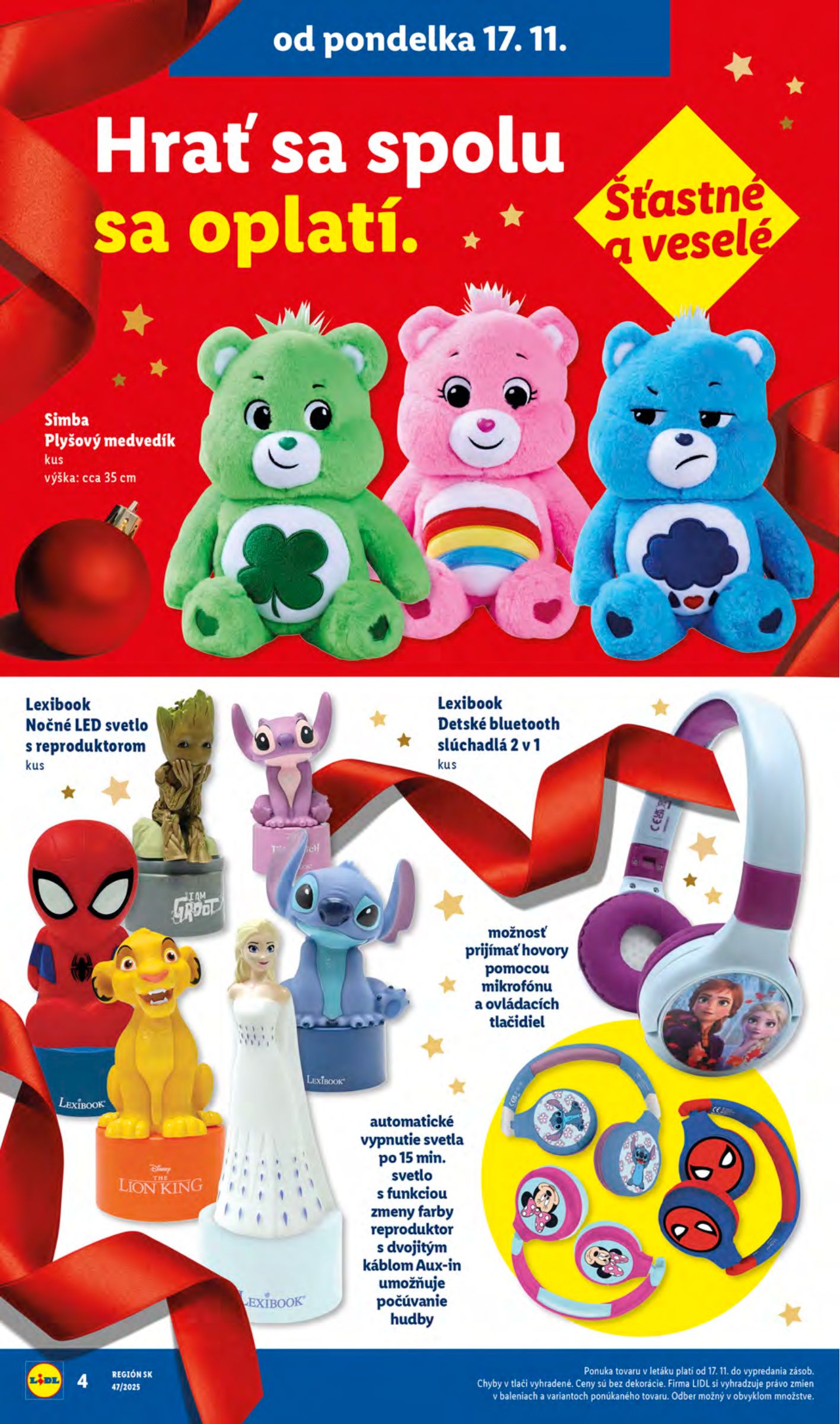 lidl - Leták Lidl - Vianoce platný od 24.11. do 31.12. - page: 4