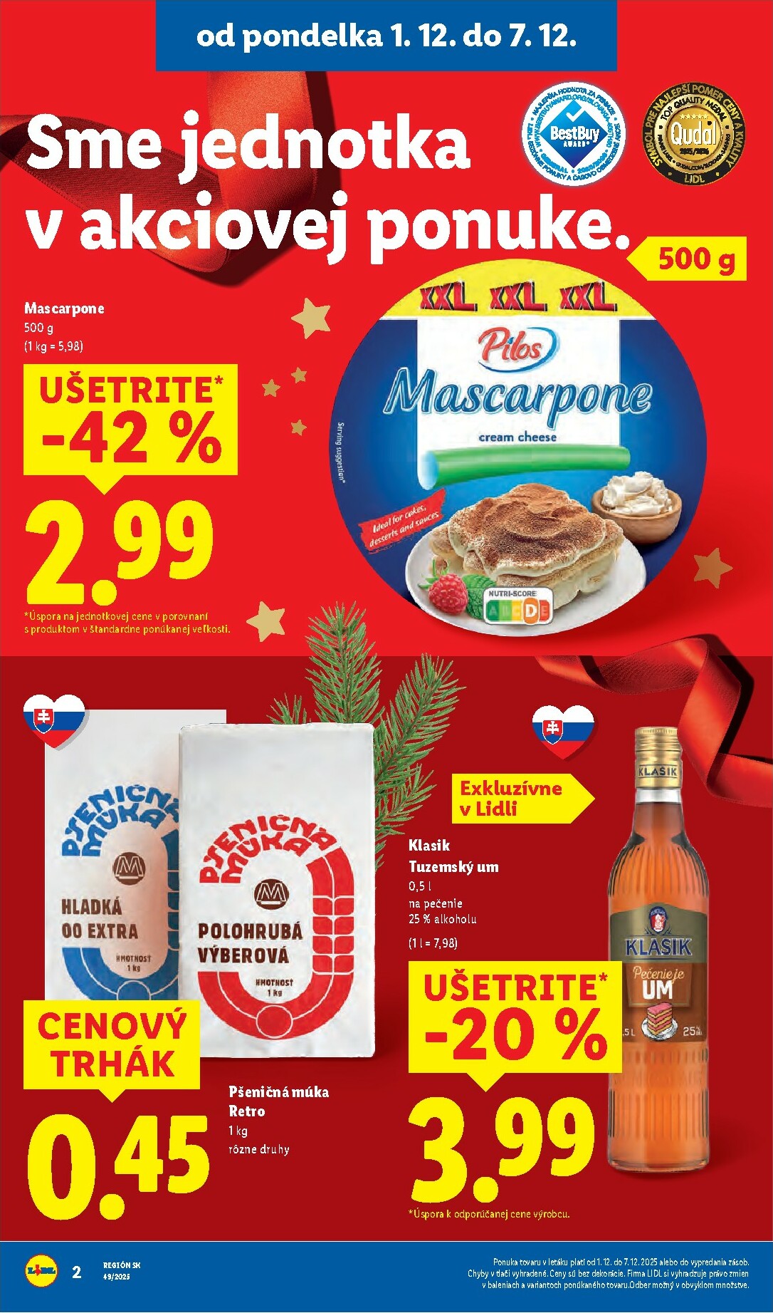 lidl - Leták Lidl platný od 01.12. do 07.12. - page: 2