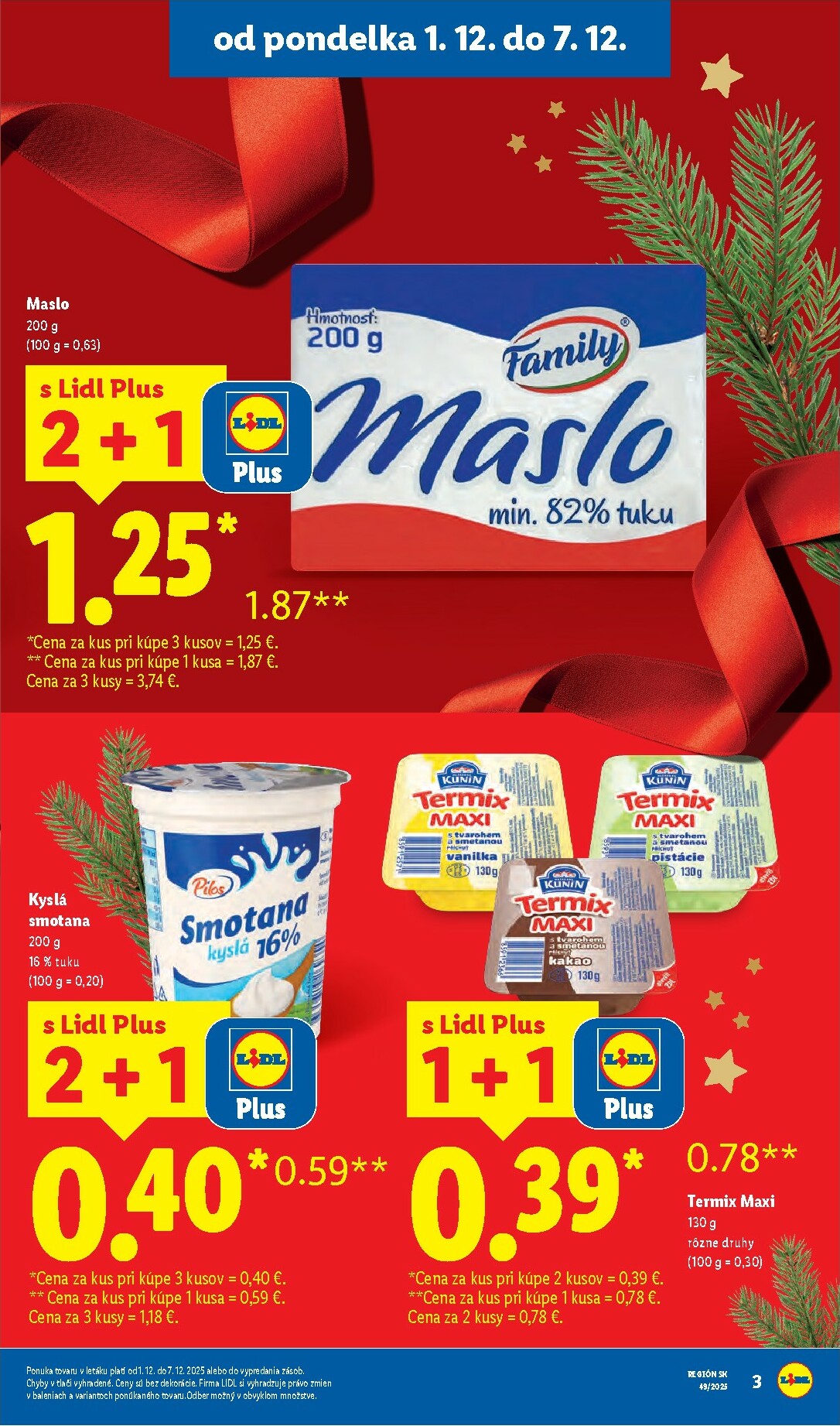 lidl - Leták Lidl platný od 01.12. do 07.12. - page: 3