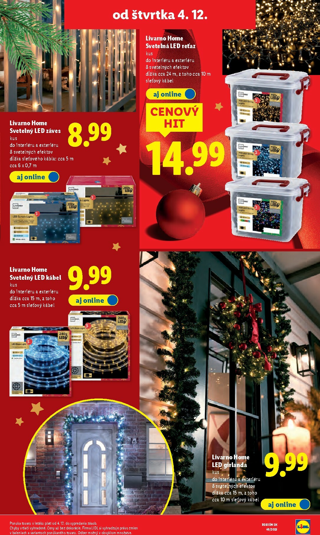 lidl - Leták Lidl platný od 01.12. do 07.12. - page: 93