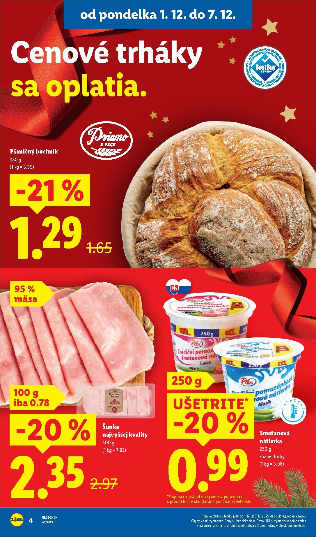 lidl - Leták Lidl platný od 01.12. do 07.12. - page: 4