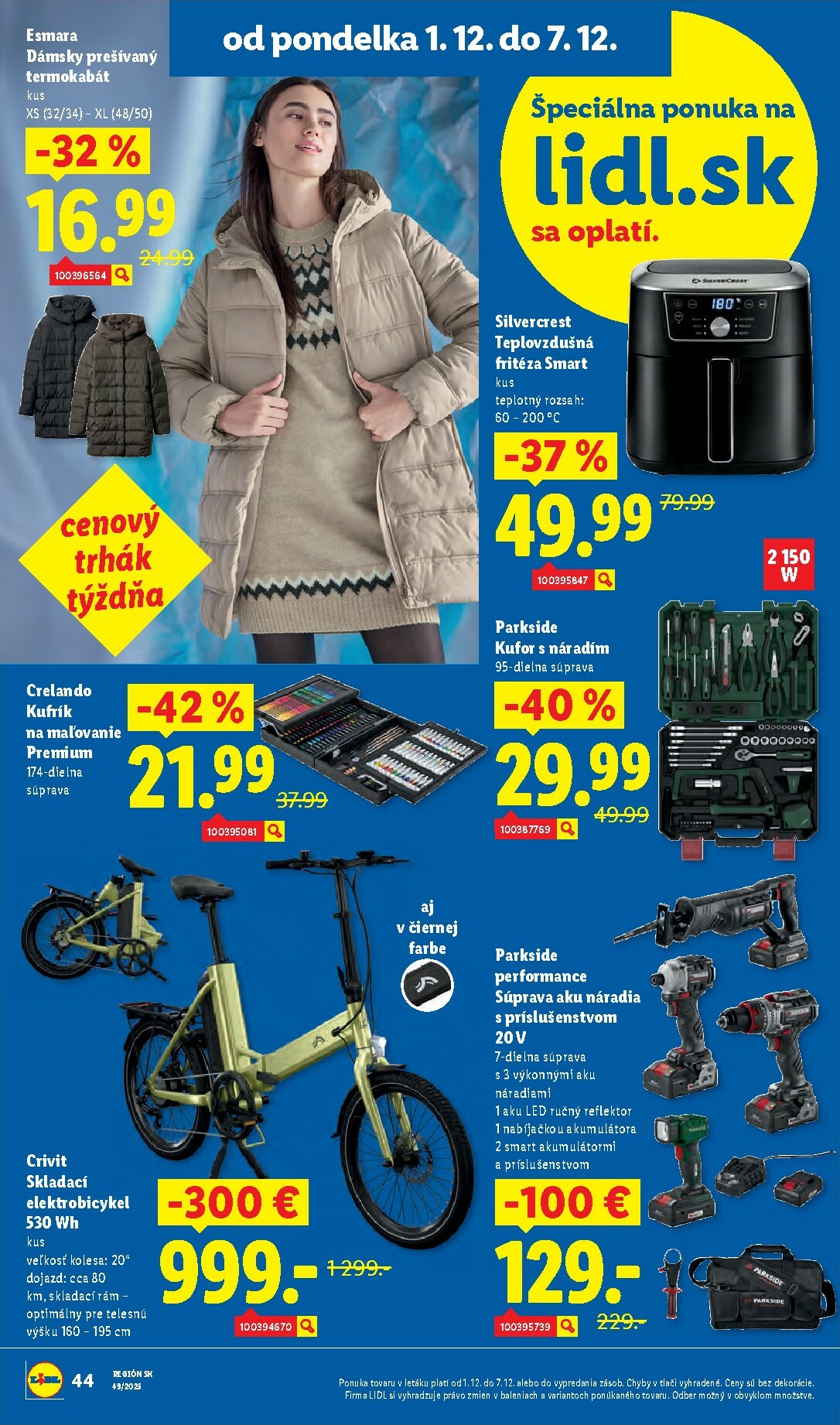lidl - Leták Lidl platný od 01.12. do 07.12. - page: 58