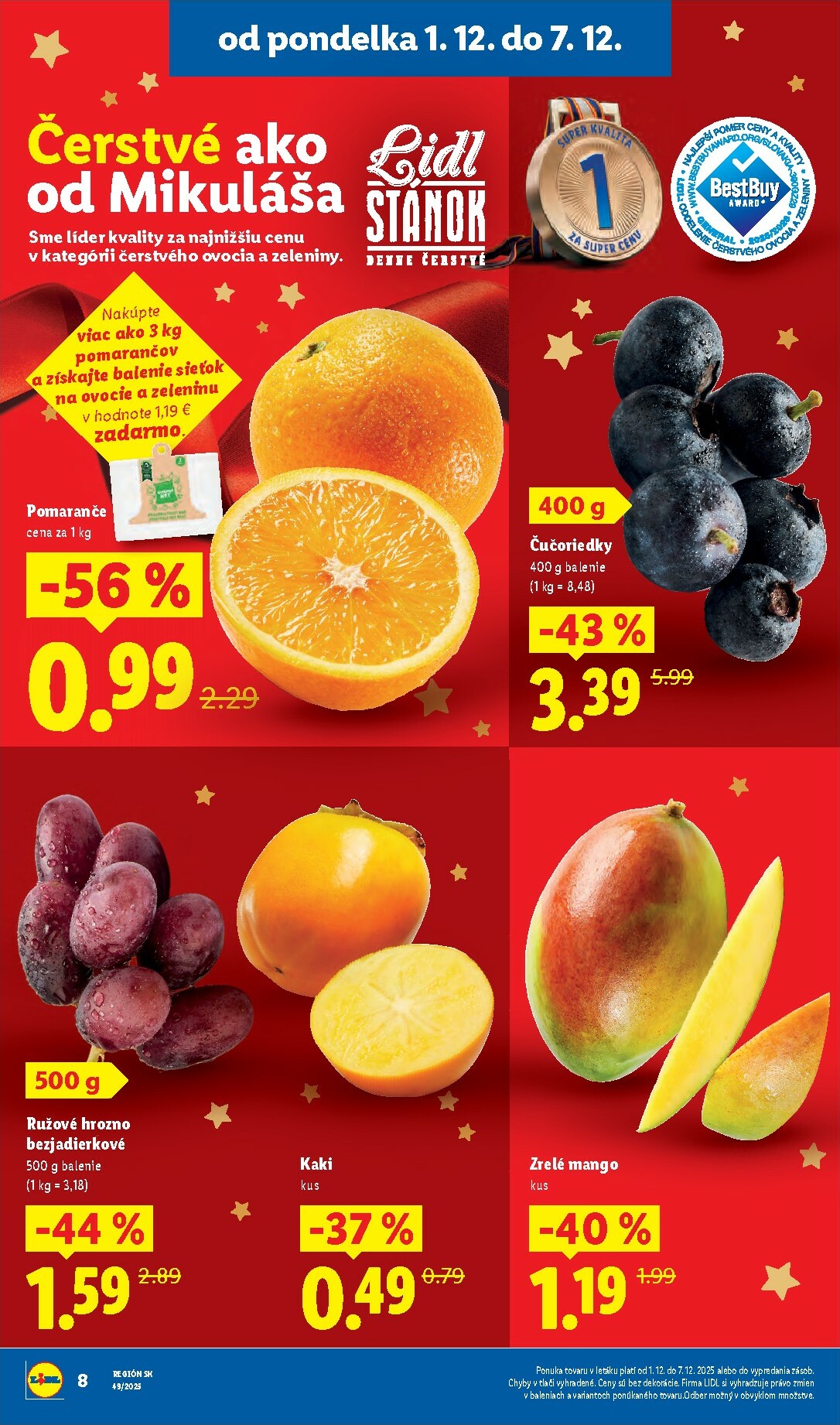 lidl - Leták Lidl platný od 01.12. do 07.12. - page: 8