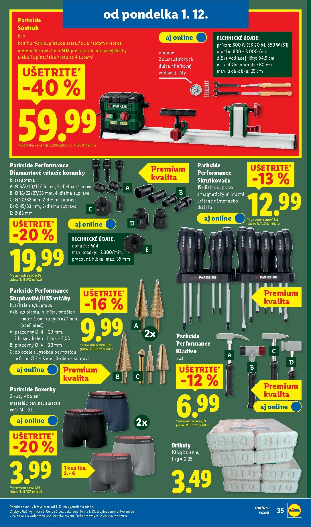 lidl - Leták Lidl platný od 01.12. do 07.12. - page: 47