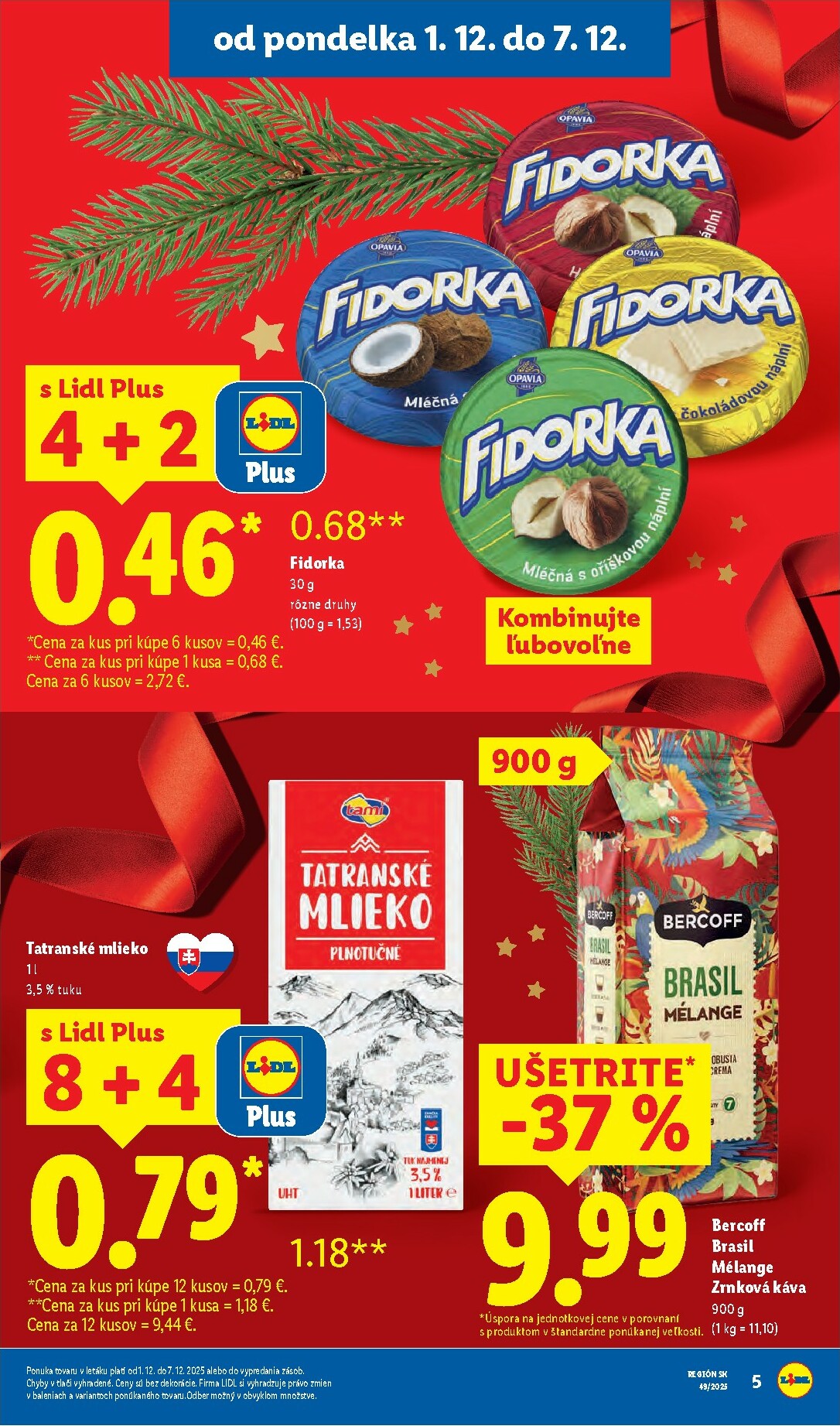 lidl - Leták Lidl platný od 01.12. do 07.12. - page: 5