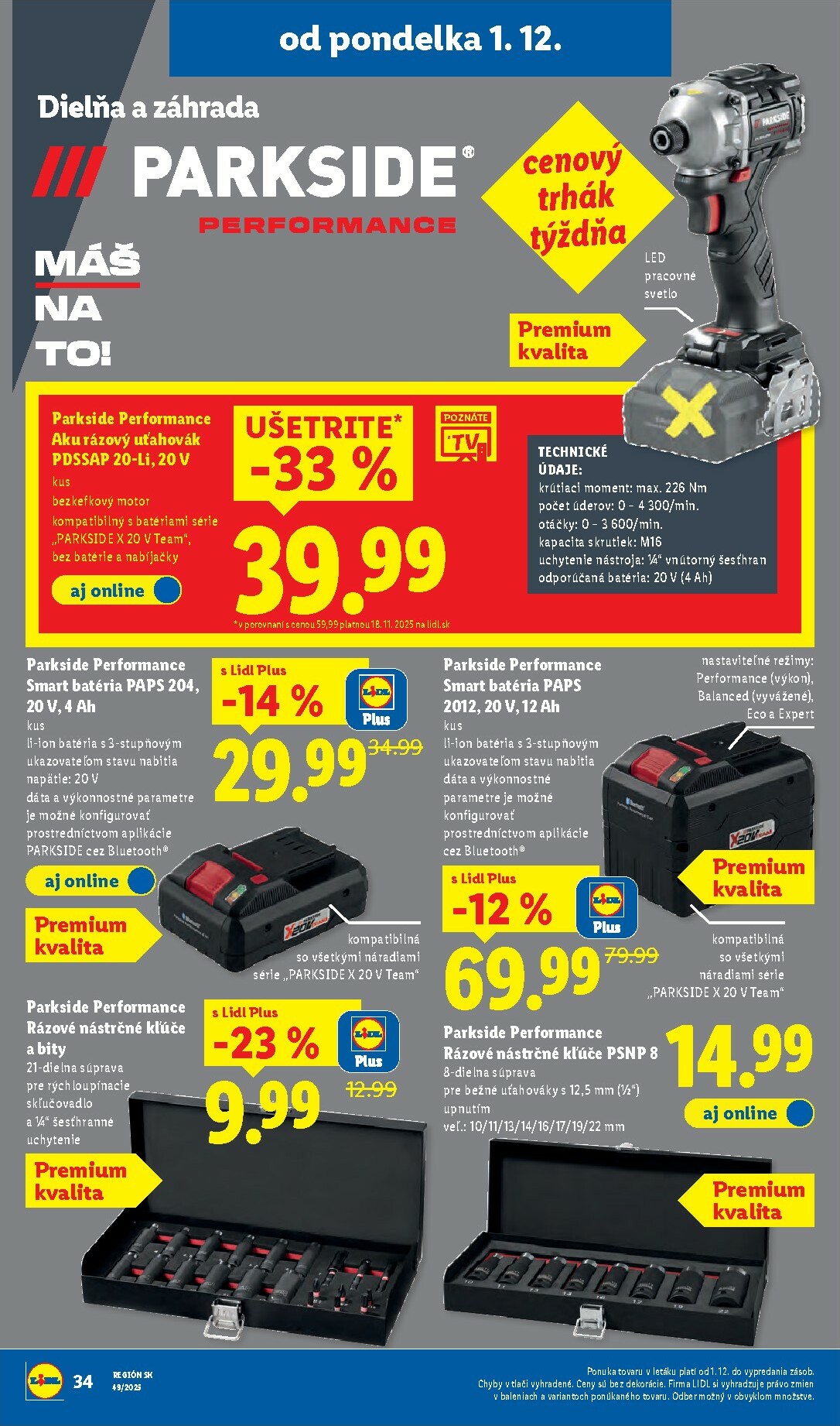 lidl - Leták Lidl platný od 01.12. do 07.12. - page: 46