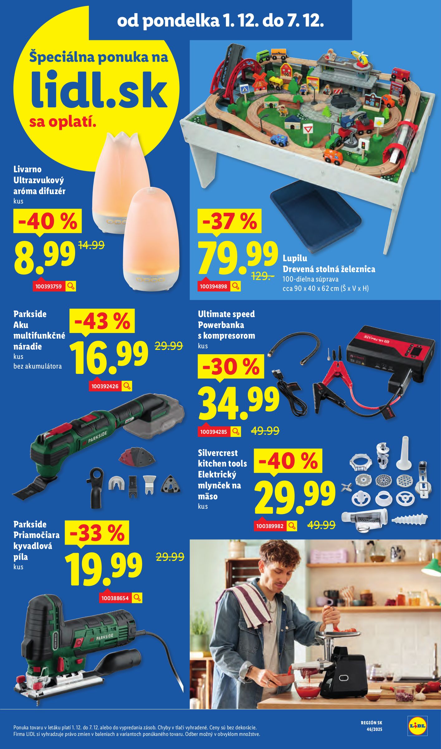lidl - Leták Lidl platný od 04.12. do 07.12. - page: 99