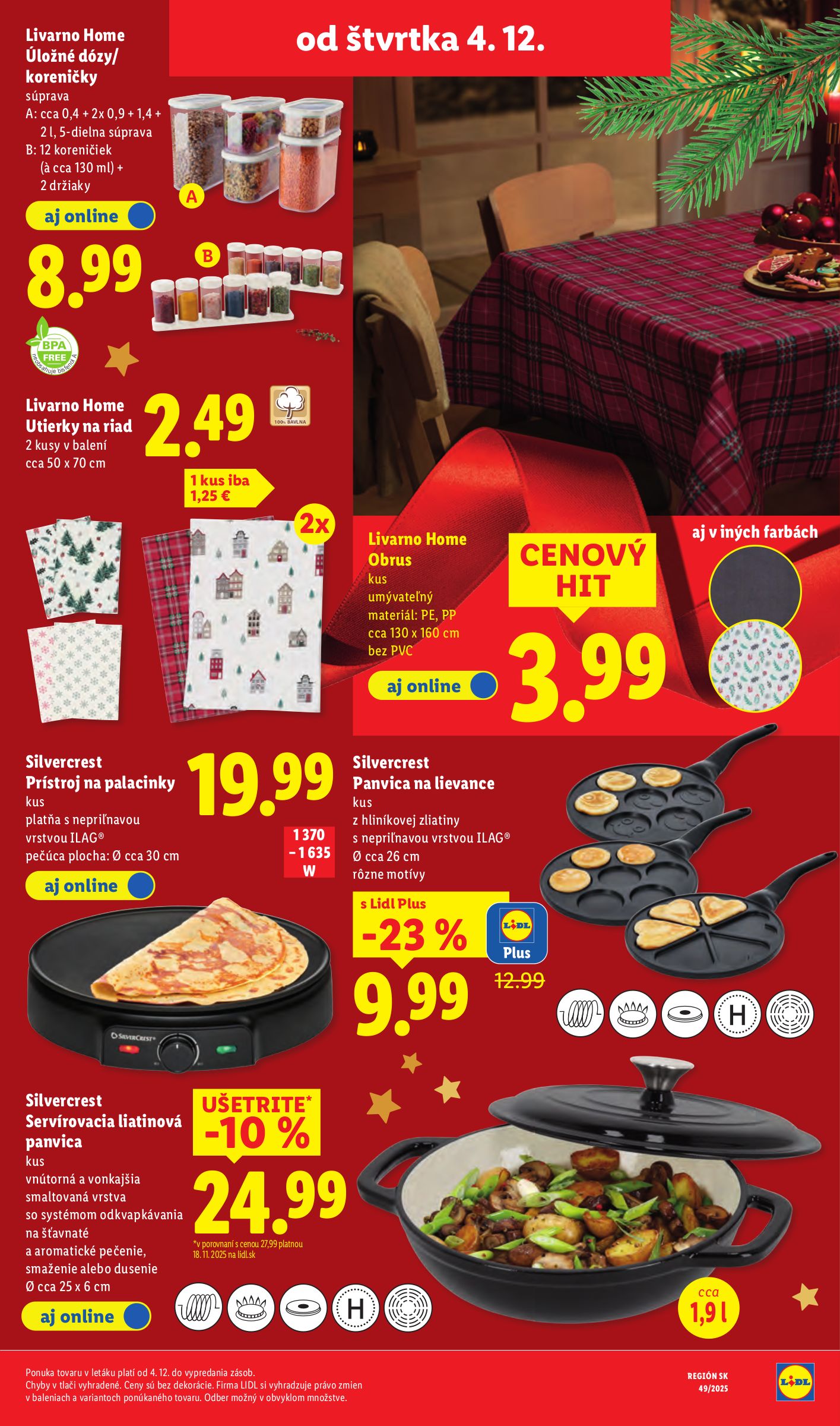 lidl - Leták Lidl platný od 04.12. do 07.12. - page: 32