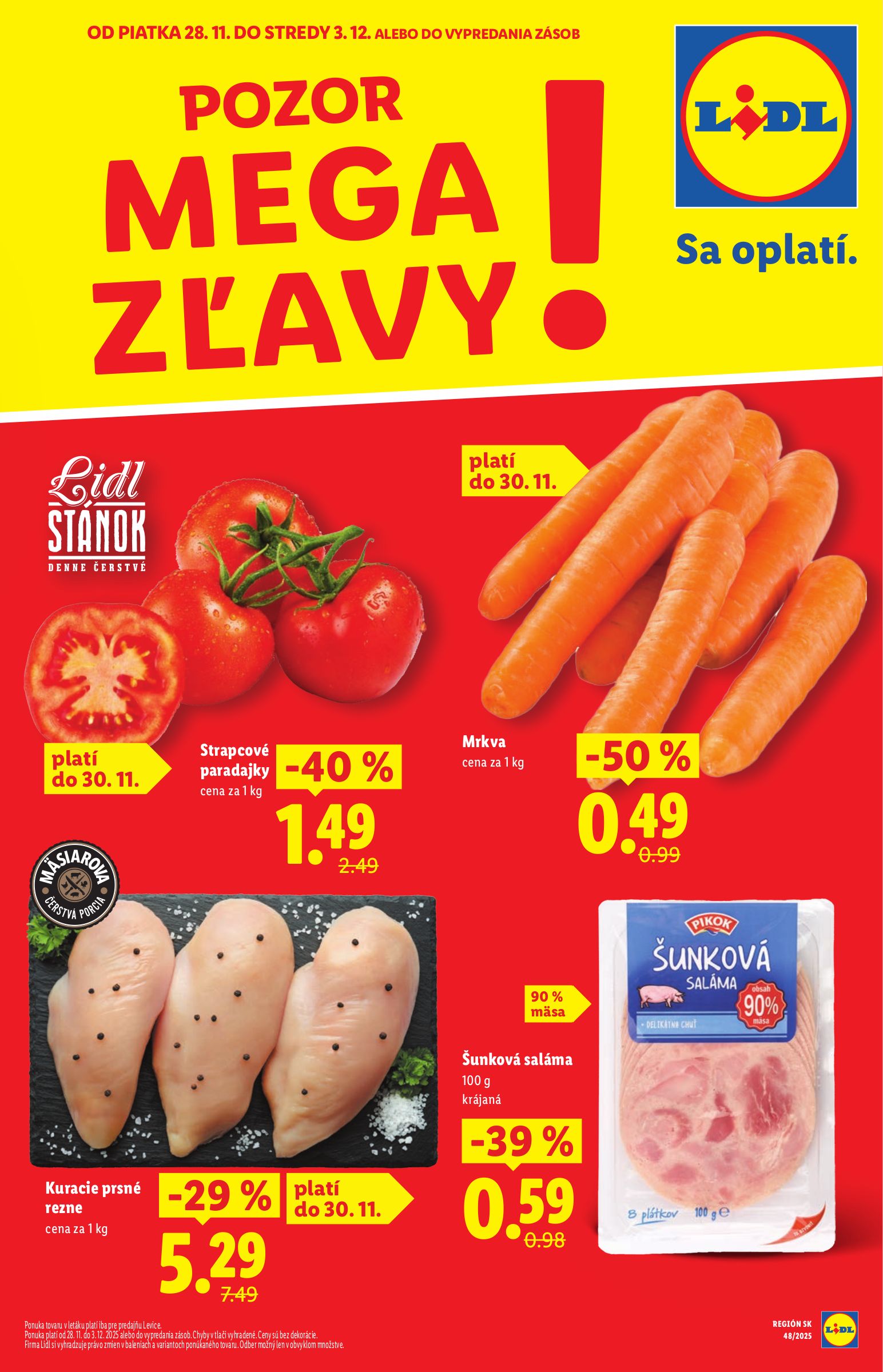 lidl - Leták Lidl - Špeciálne akcie - vybrané predajne platný od 01.12. do 07.12. - page: 2