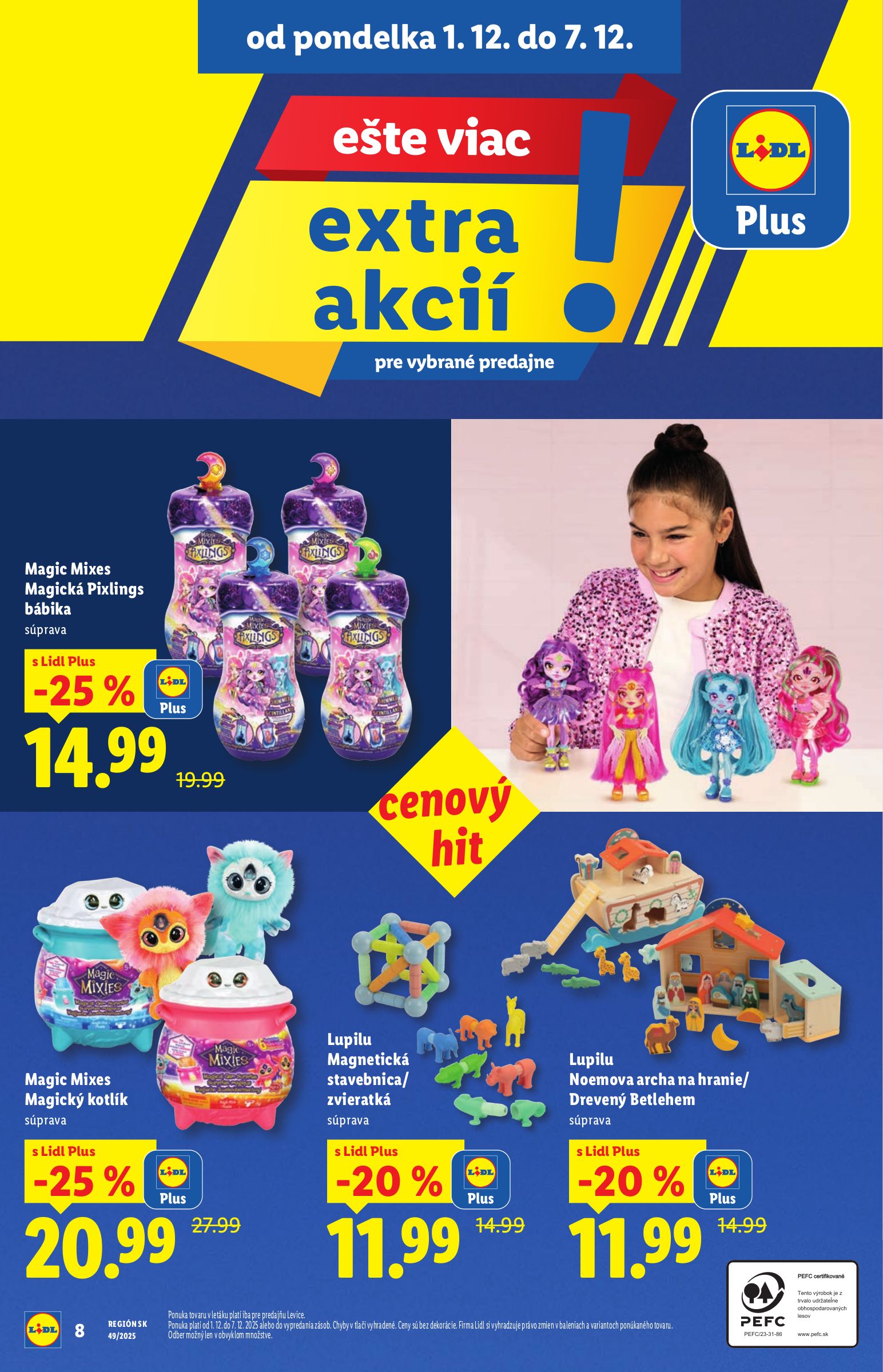 lidl - Leták Lidl - Špeciálne akcie - vybrané predajne platný od 01.12. do 07.12. - page: 10