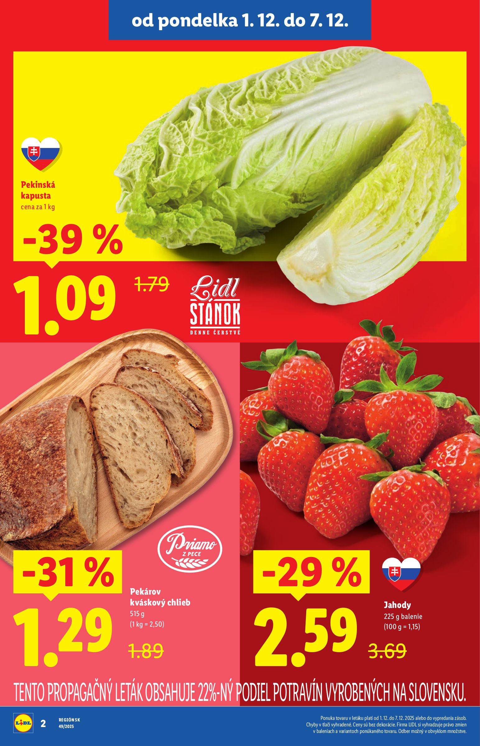 lidl - Leták Lidl - Špeciálne akcie - vybrané predajne platný od 01.12. do 07.12. - page: 4