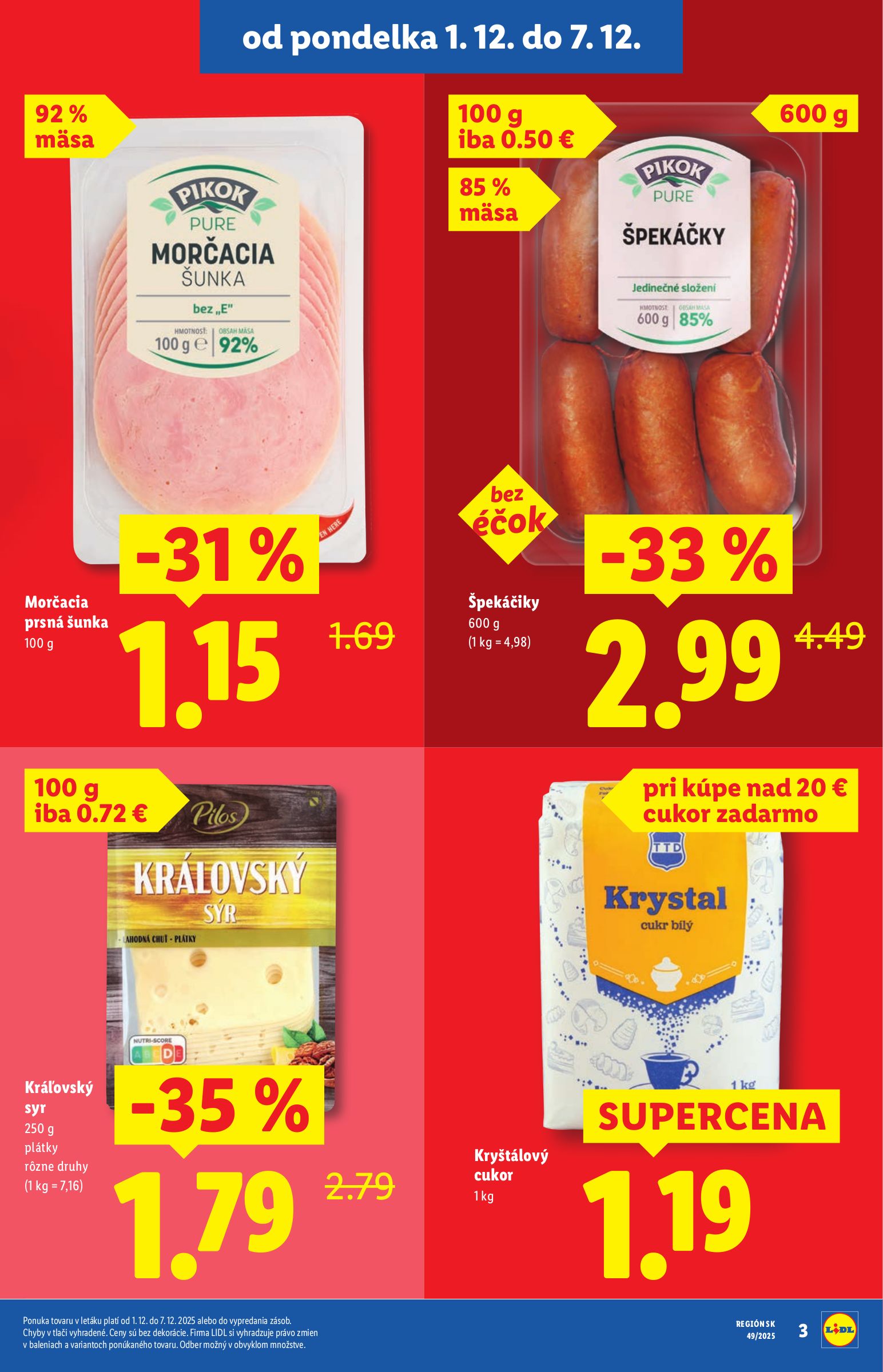 lidl - Leták Lidl - Špeciálne akcie - vybrané predajne platný od 01.12. do 07.12. - page: 5