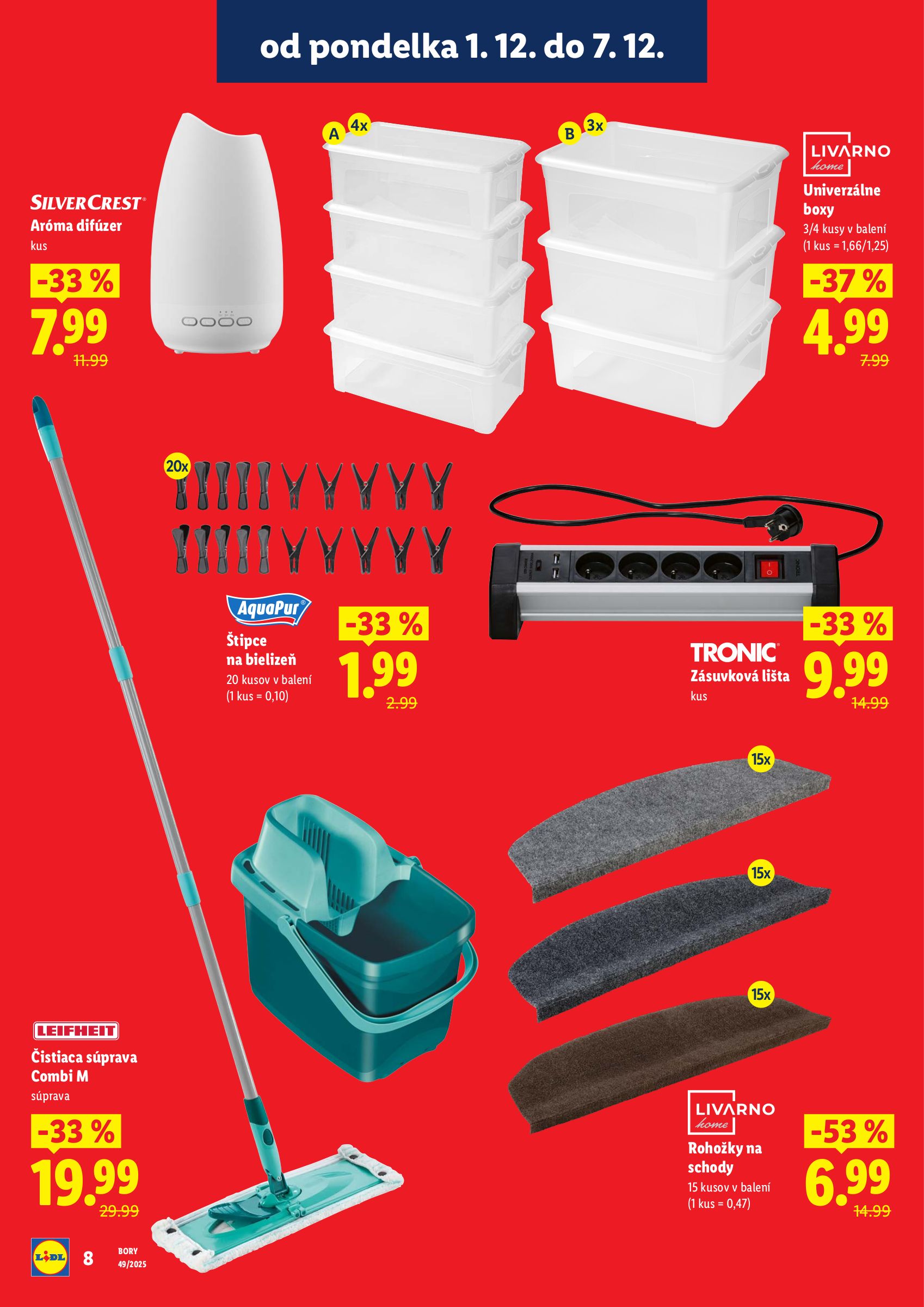 lidl - Leták Lidl - Nová predajňa v Boroch platný od 01.12. do 07.12. - page: 8