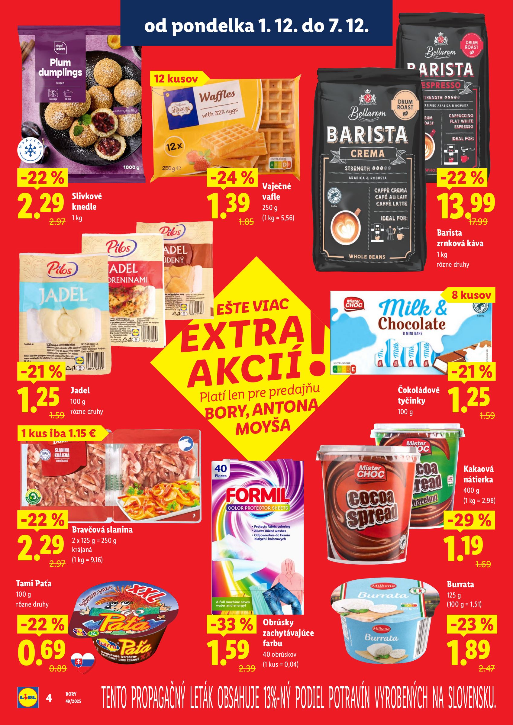 lidl - Leták Lidl - Nová predajňa v Boroch platný od 01.12. do 07.12. - page: 4