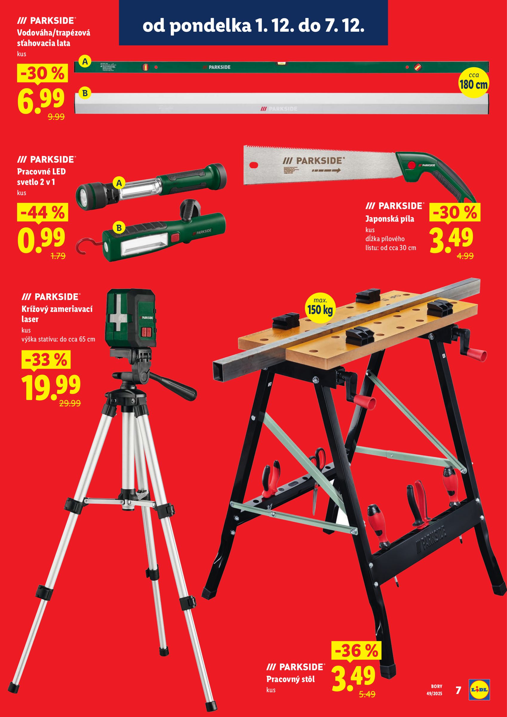 lidl - Leták Lidl - Nová predajňa v Boroch platný od 01.12. do 07.12. - page: 7
