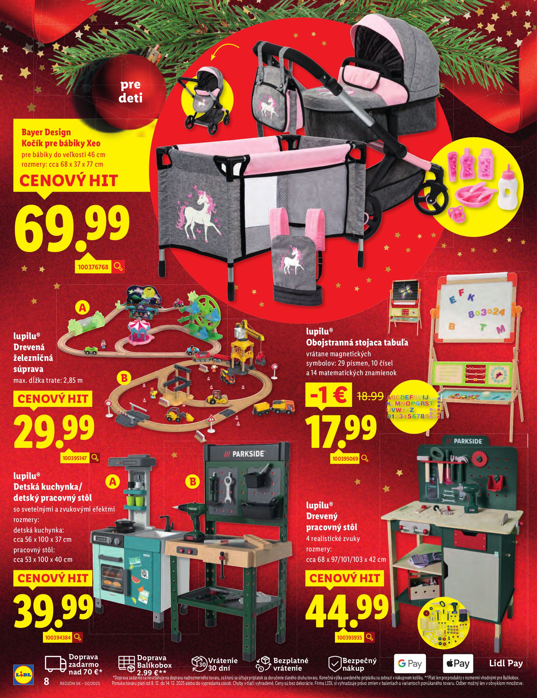 lidl - Leták Lidl - Tipy na dárky platný od 08.12. do 14.12. - page: 8