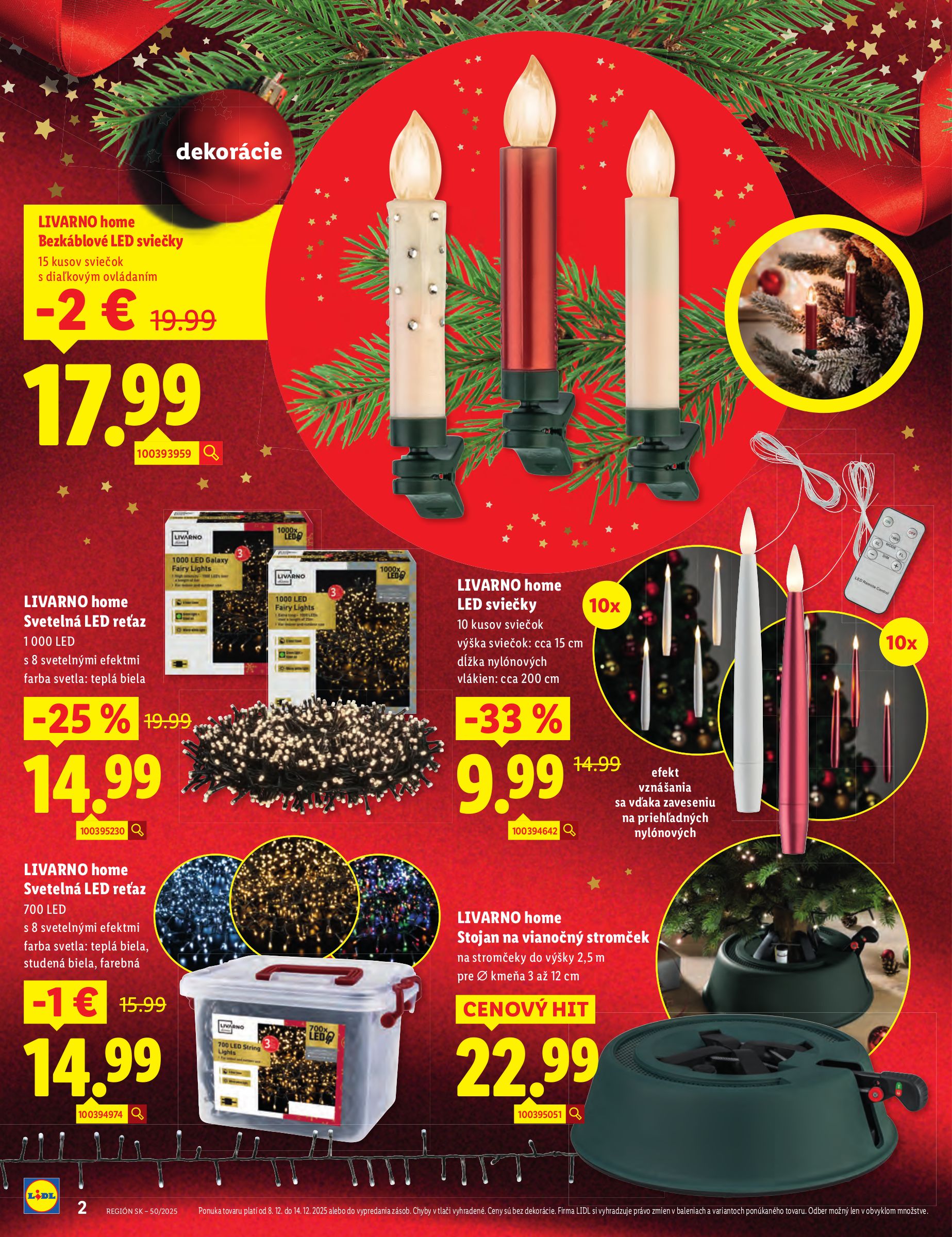 lidl - Leták Lidl - Tipy na dárky platný od 08.12. do 14.12. - page: 2