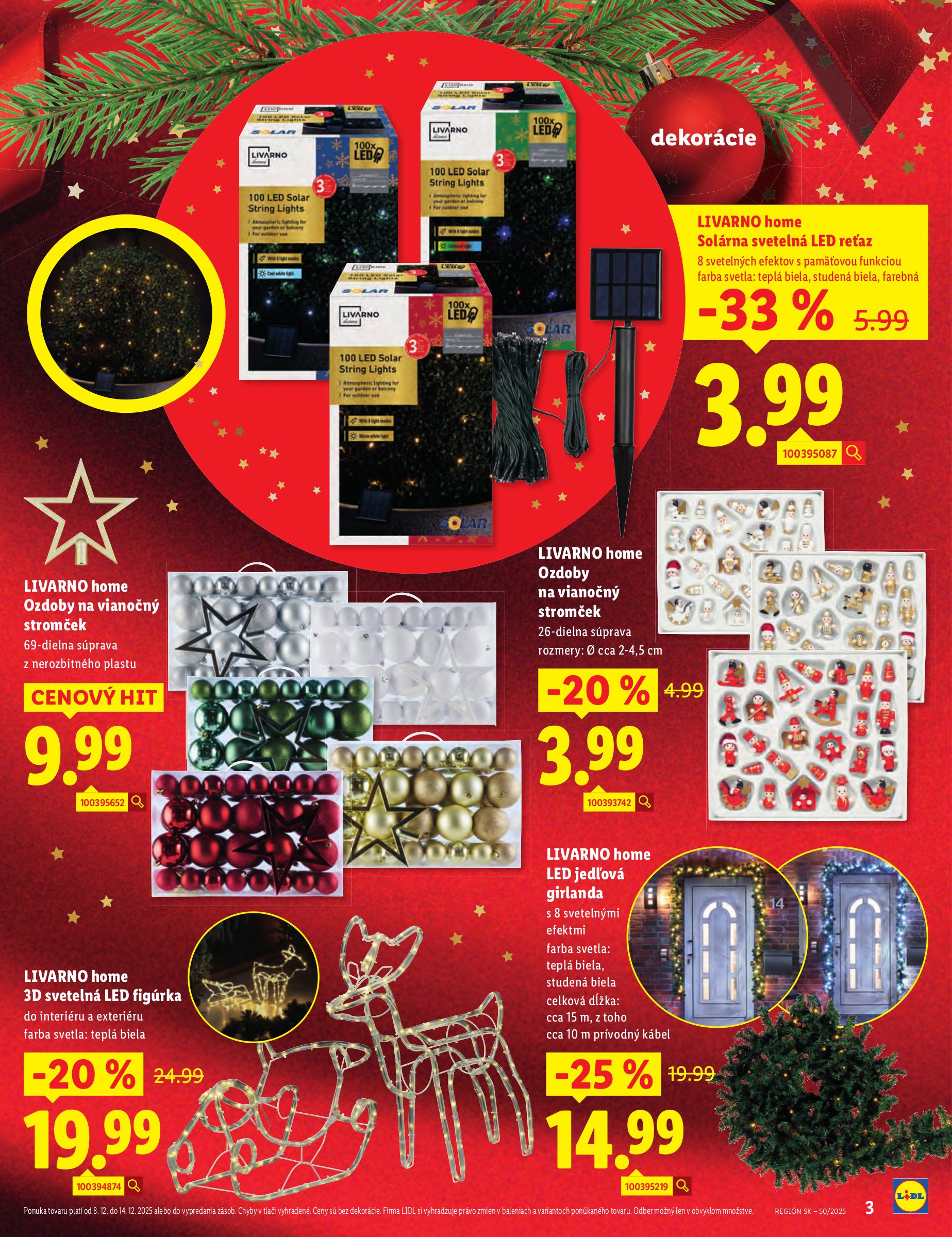 lidl - Leták Lidl - Tipy na dárky platný od 08.12. do 14.12. - page: 3