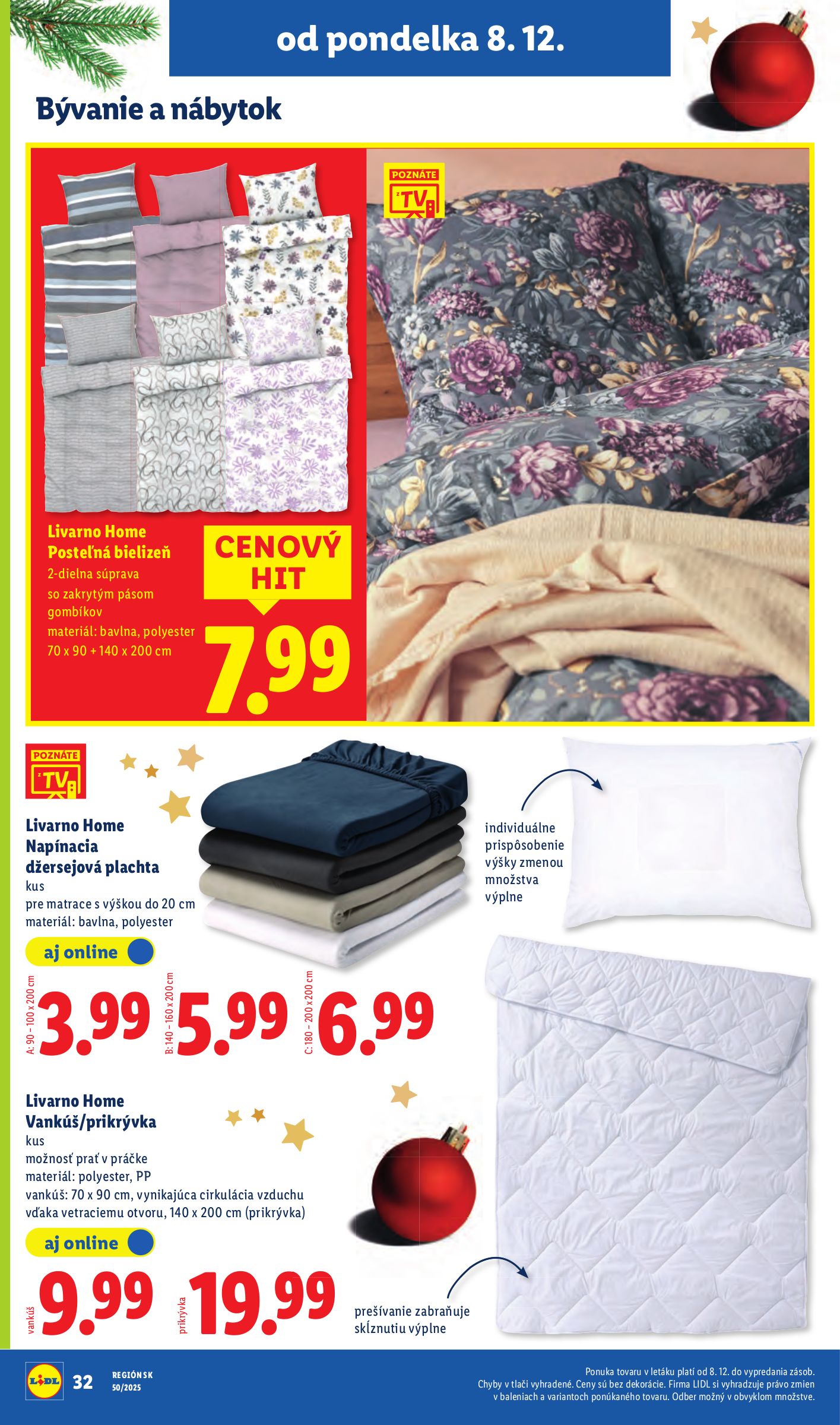 lidl - Leták Lidl platný od 08.12. do 14.12. - page: 48