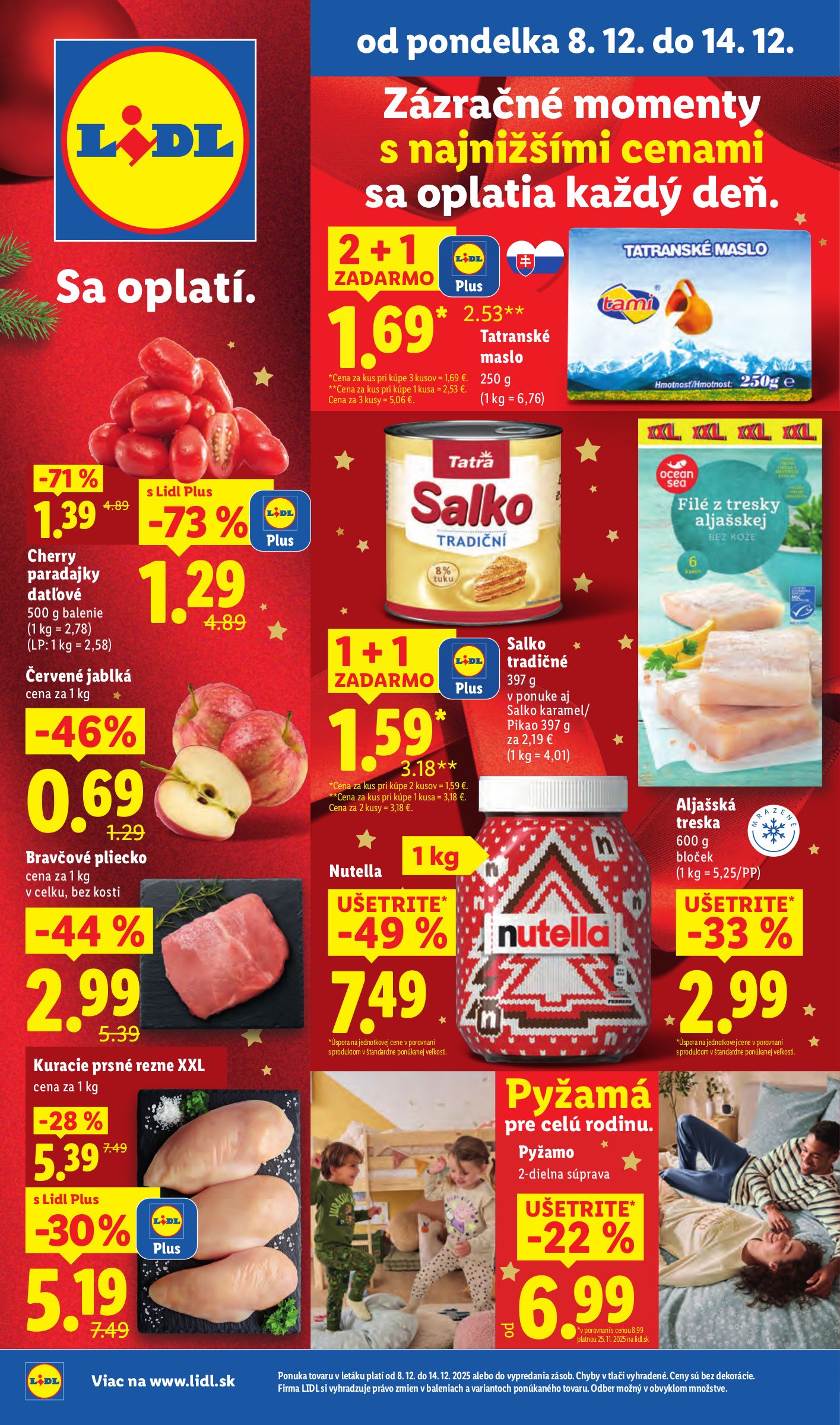 lidl - Leták Lidl platný od 08.12. do 14.12.