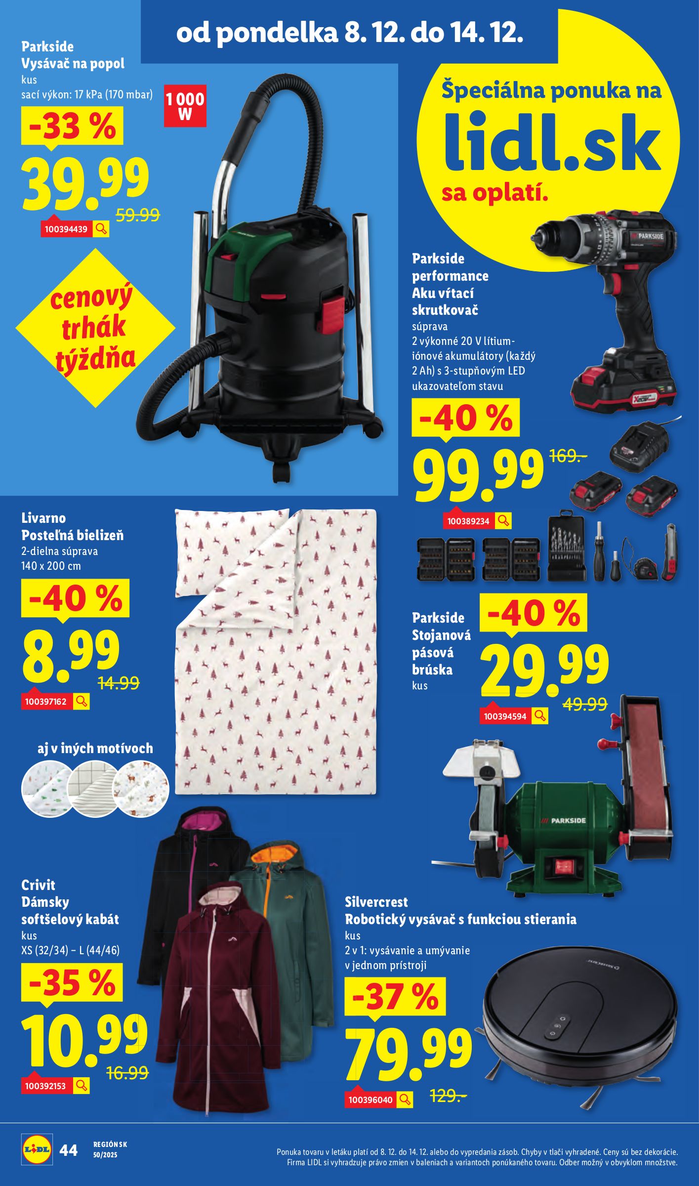lidl - Leták Lidl platný od 11.12. do 14.12. - page: 92