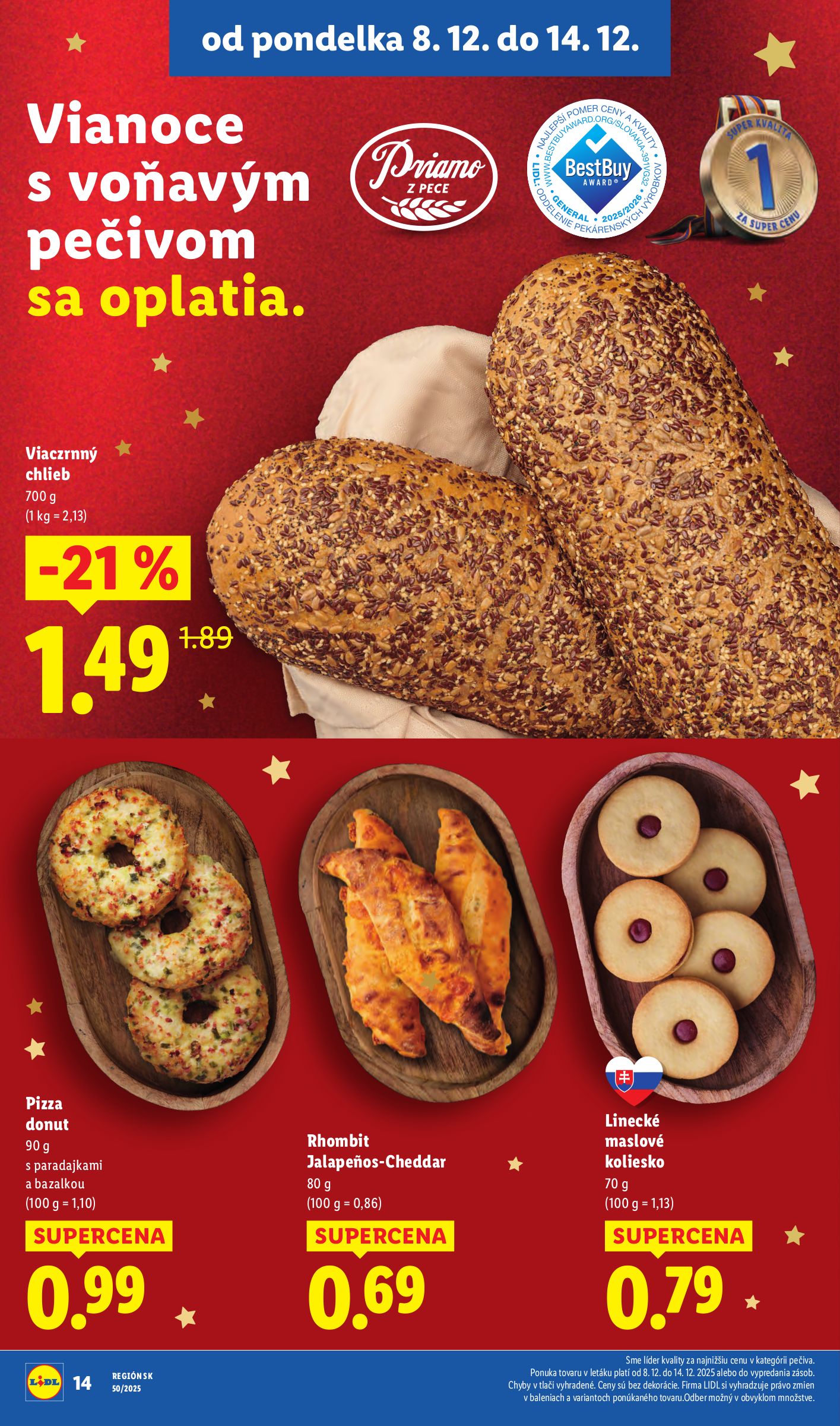 lidl - Leták Lidl platný od 11.12. do 14.12. - page: 50