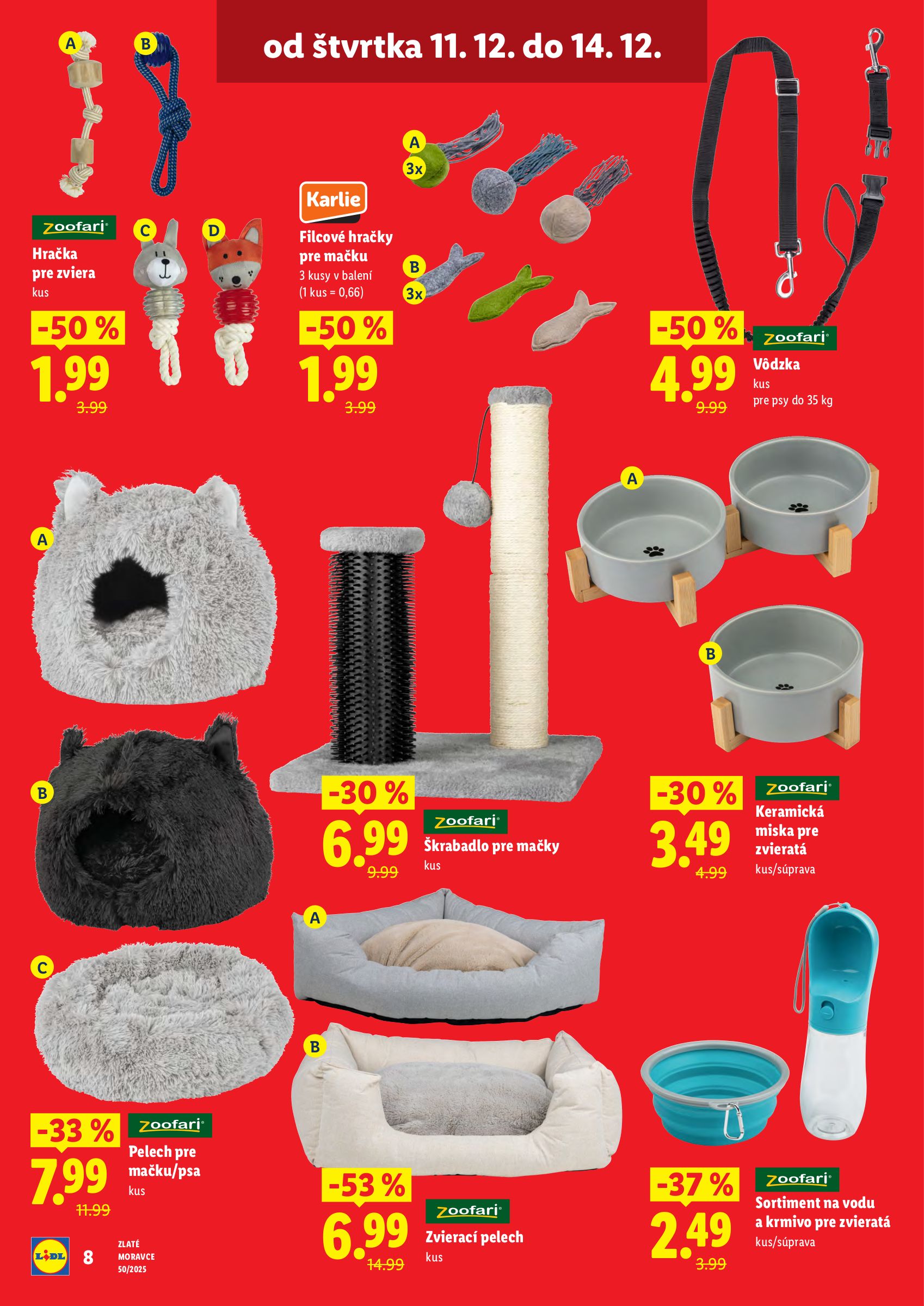 lidl - Leták Lidl - Nová predajňa v Zlatých Moravciach platný od 11.12. do 14.12. - page: 8