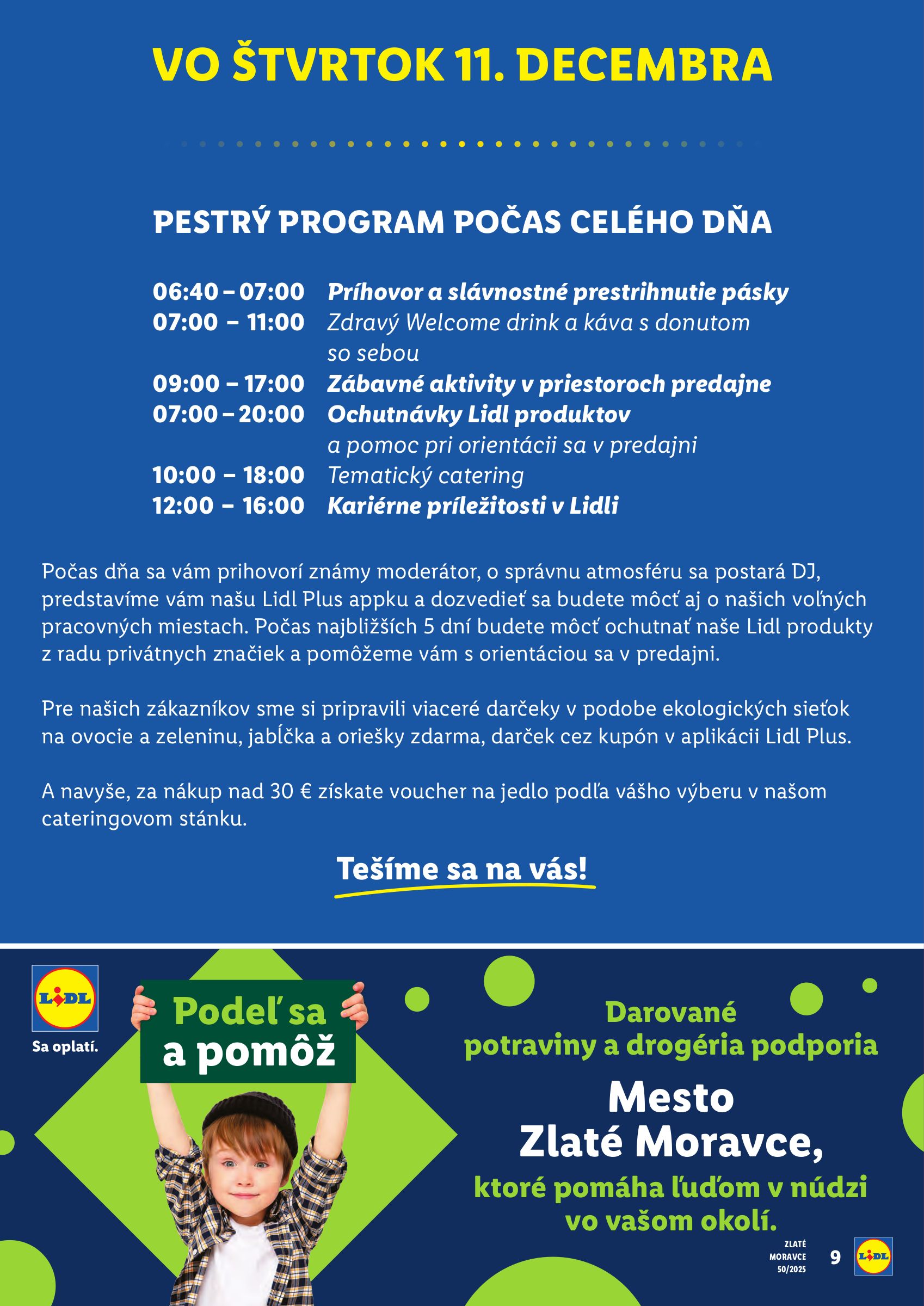 lidl - Leták Lidl - Nová predajňa v Zlatých Moravciach platný od 11.12. do 14.12. - page: 9