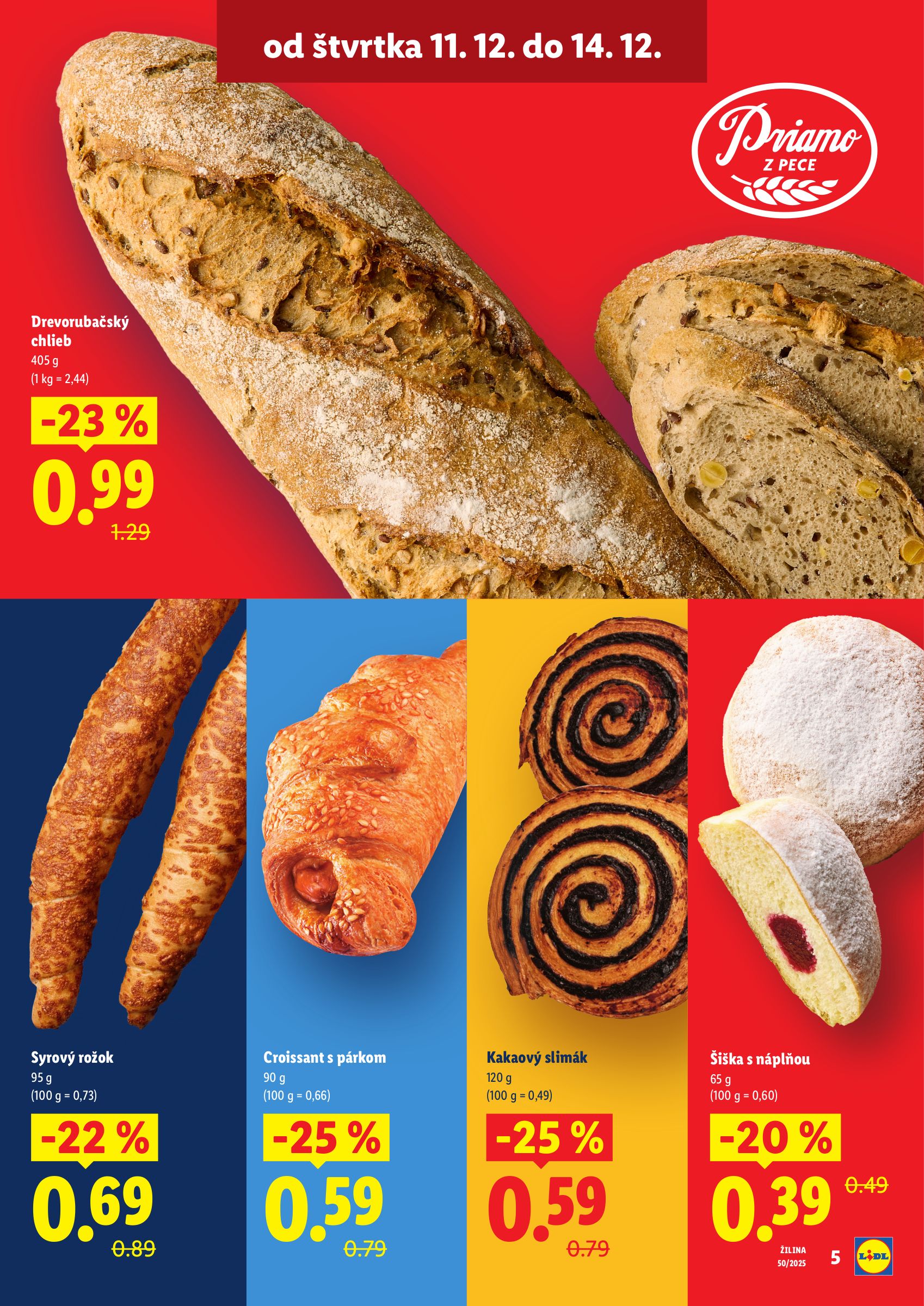 lidl - Leták Lidl - Nová predajňa v Žiline platný od 11.12. do 14.12. - page: 5