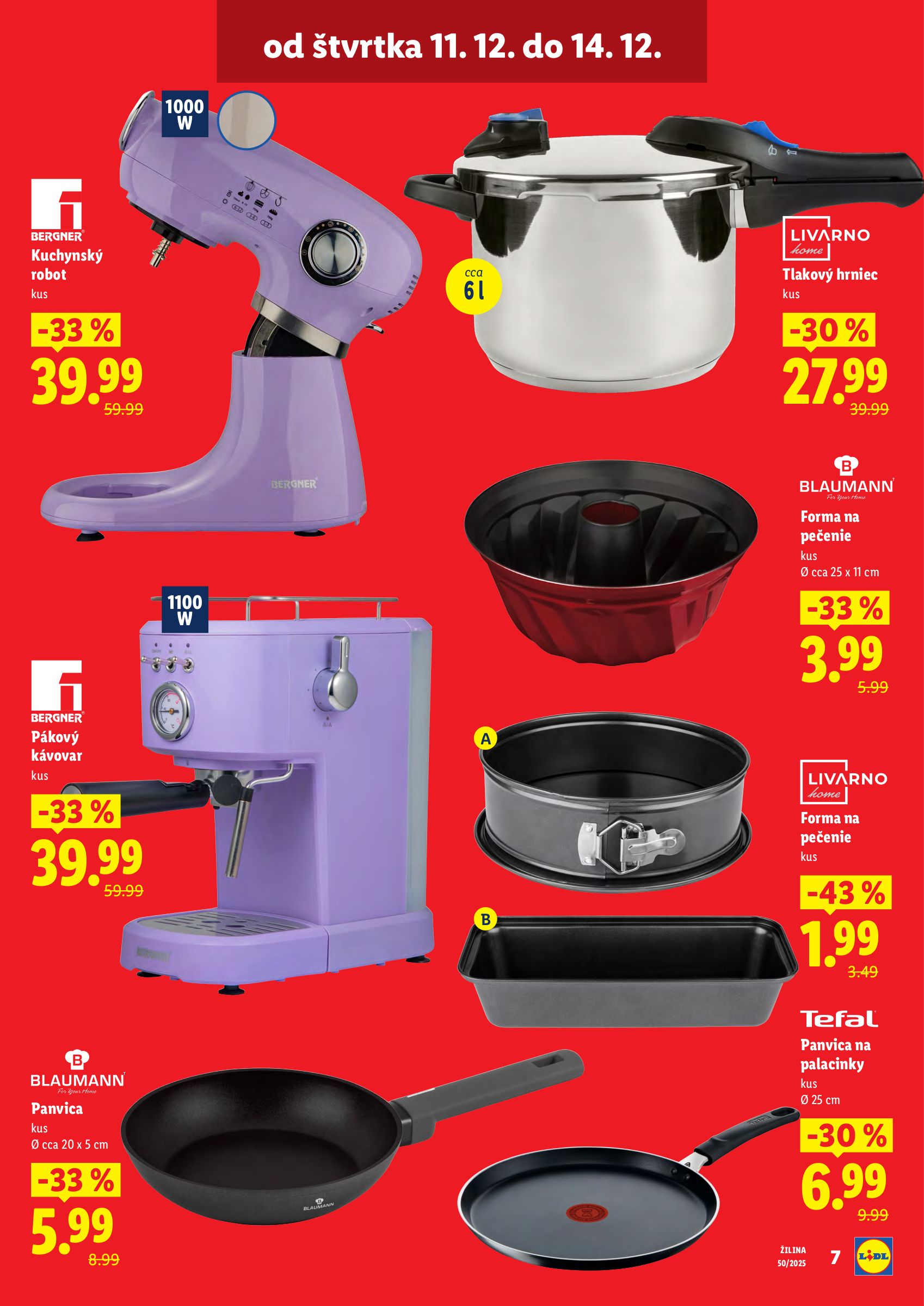 lidl - Leták Lidl - Nová predajňa v Žiline platný od 11.12. do 14.12. - page: 7