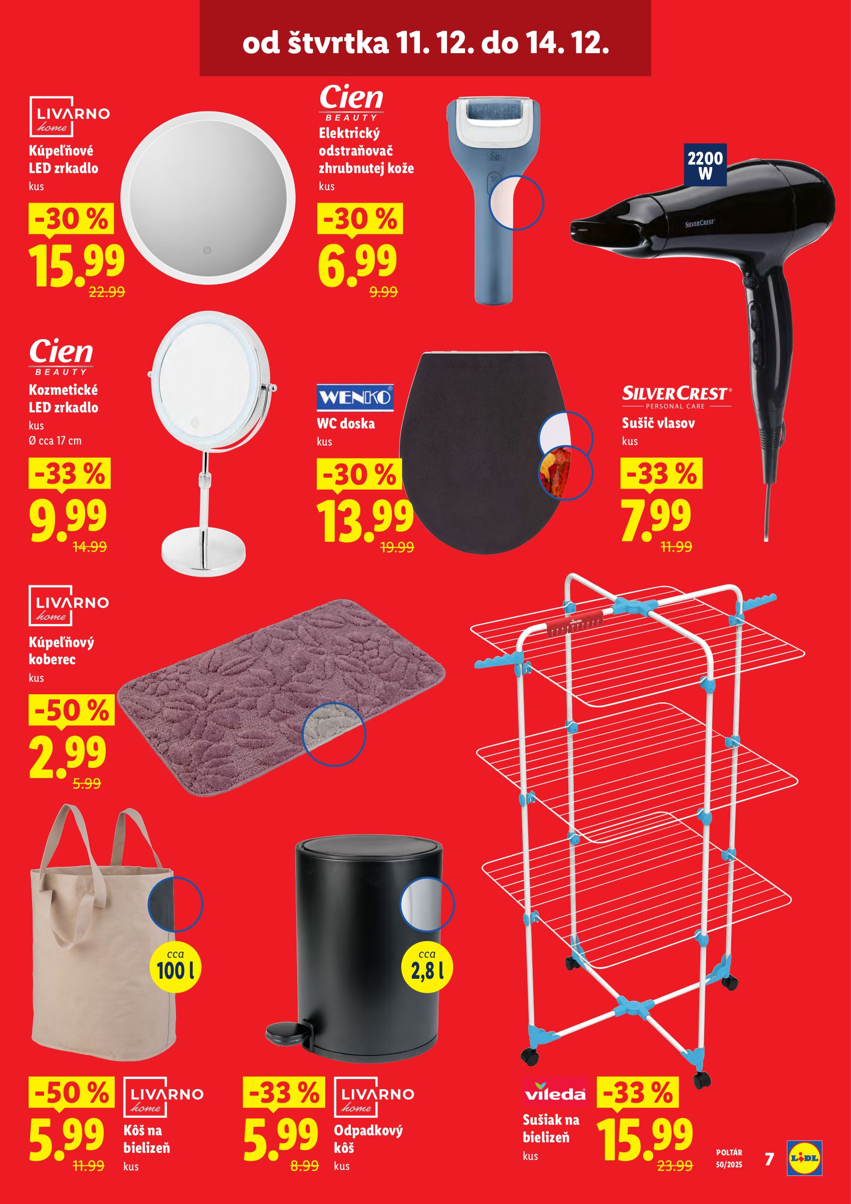 lidl - Leták Lidl - Nová predajňa v Poltári platný od 11.12. do 14.12. - page: 7