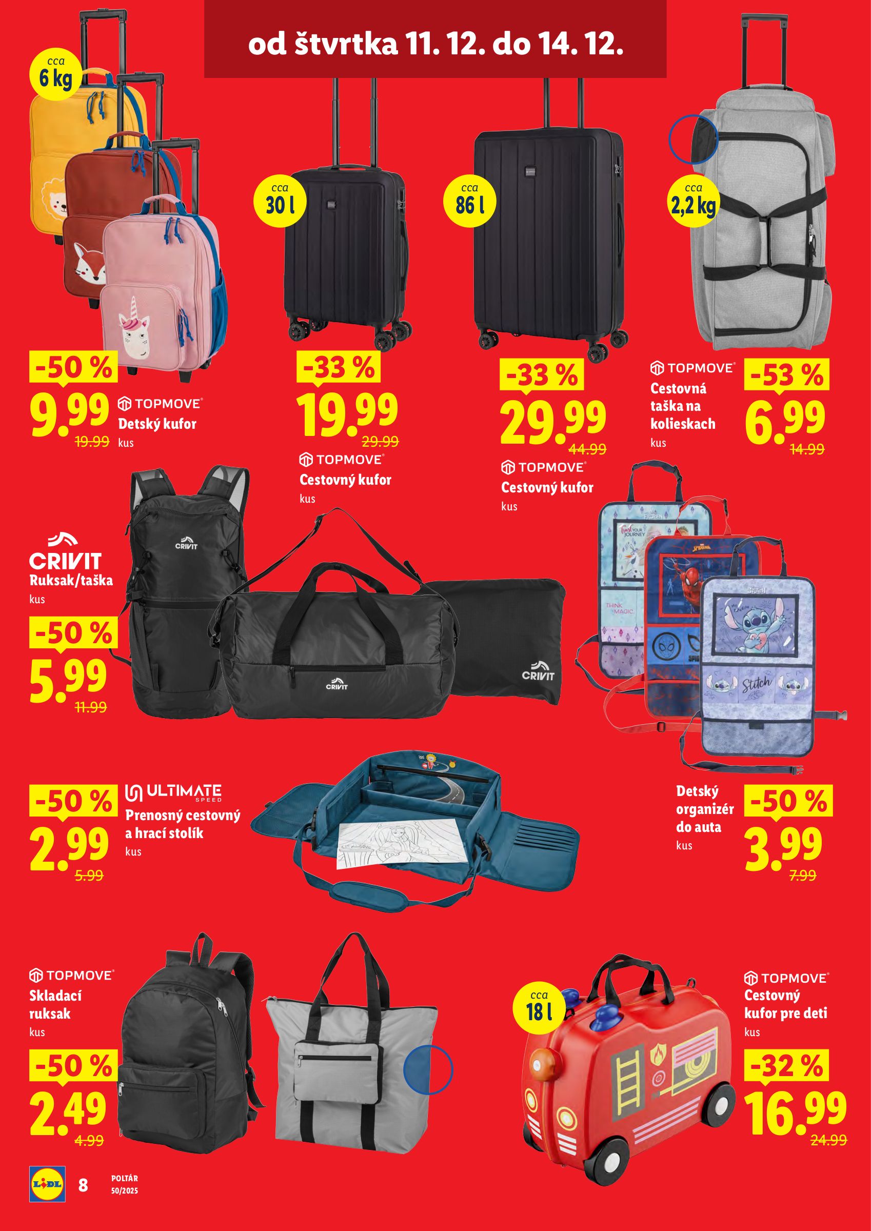 lidl - Leták Lidl - Nová predajňa v Poltári platný od 11.12. do 14.12. - page: 8