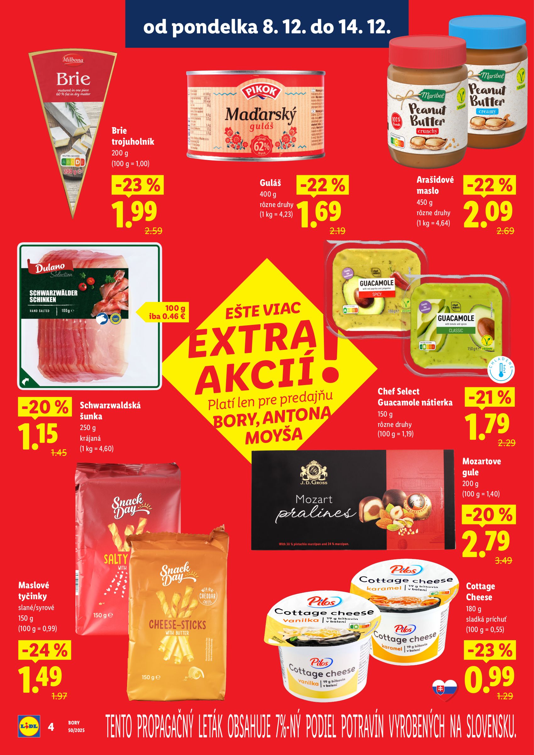 lidl - Leták Lidl - Nová predajňa v Boroch platný od 08.12. do 14.12. - page: 4