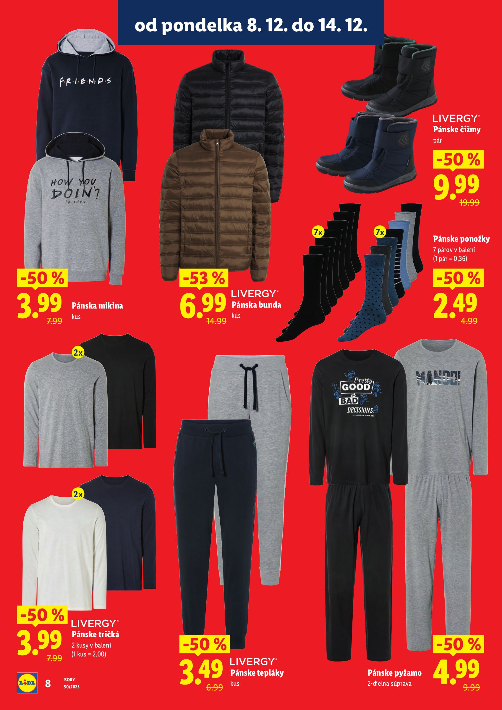 lidl - Leták Lidl - Nová predajňa v Boroch platný od 08.12. do 14.12. - page: 8